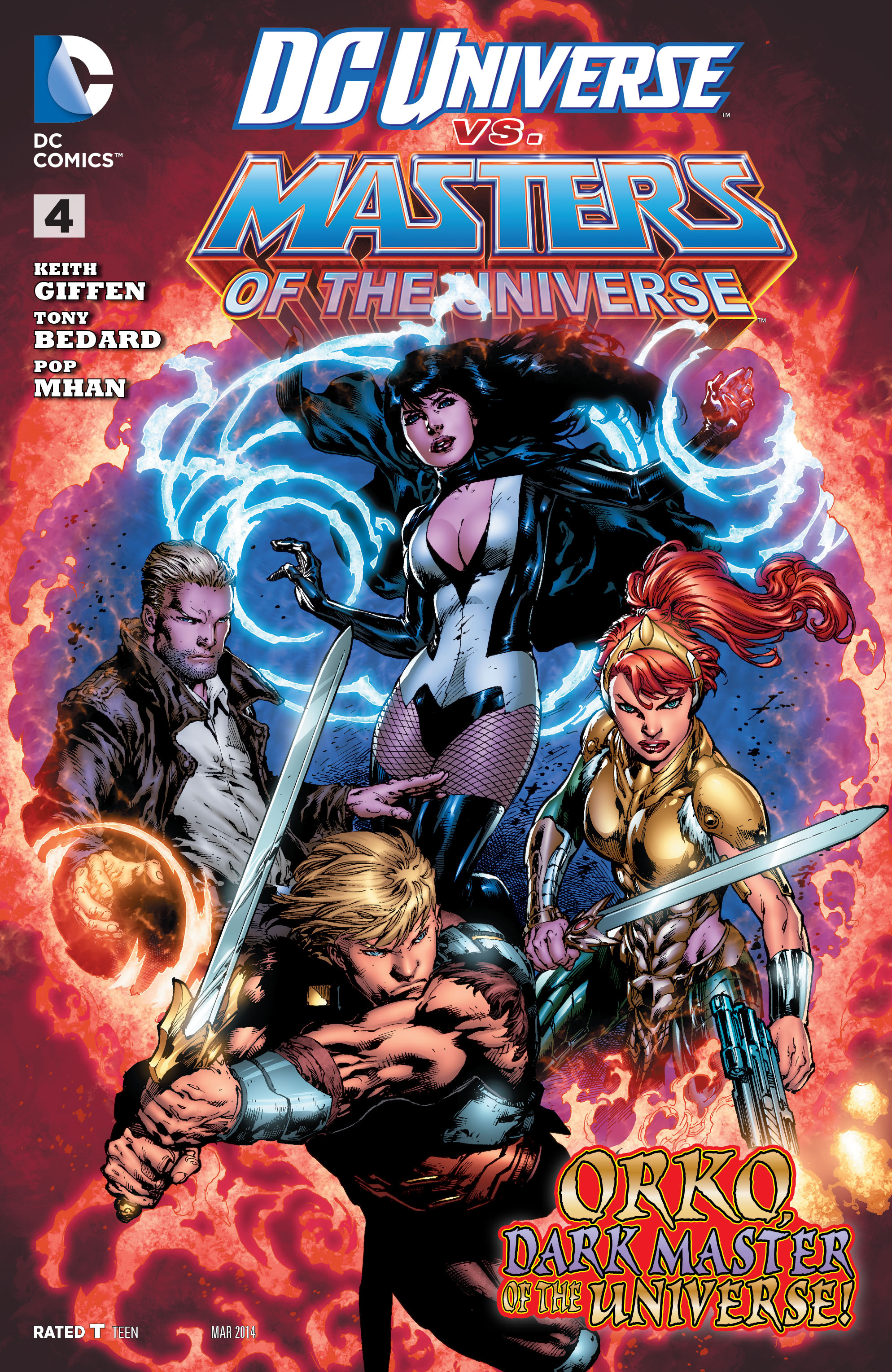 Read online DC Universe vs. The Masters of the Universe comic -  Issue #4 - 1