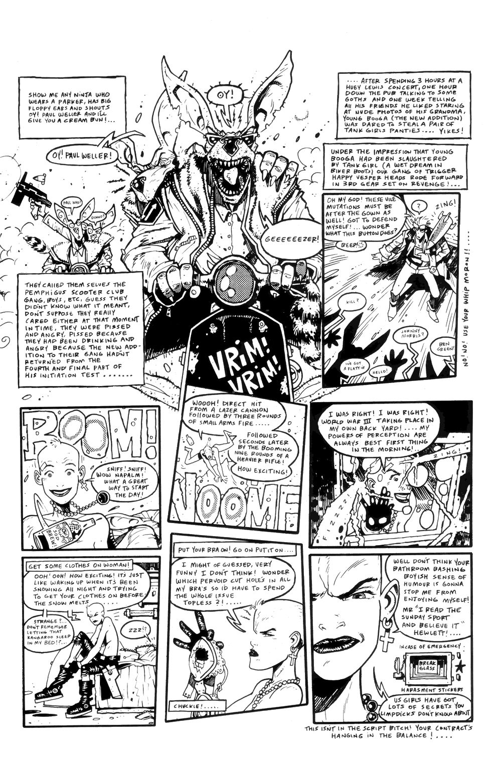 Read online Tank Girl (1991) comic -  Issue #2 - 7