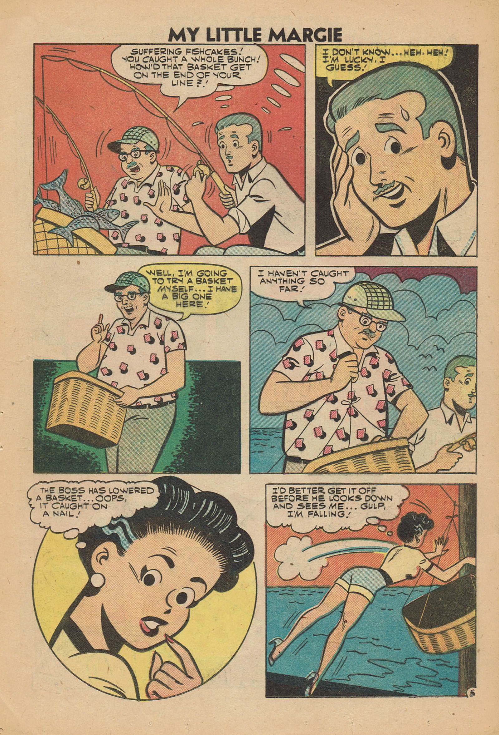 Read online My Little Margie (1954) comic -  Issue #25 - 16