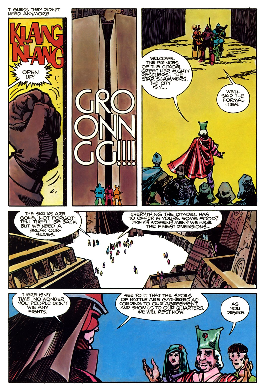 Read online Marvel Graphic Novel comic -  Issue #6 - The Star Slammers - 10