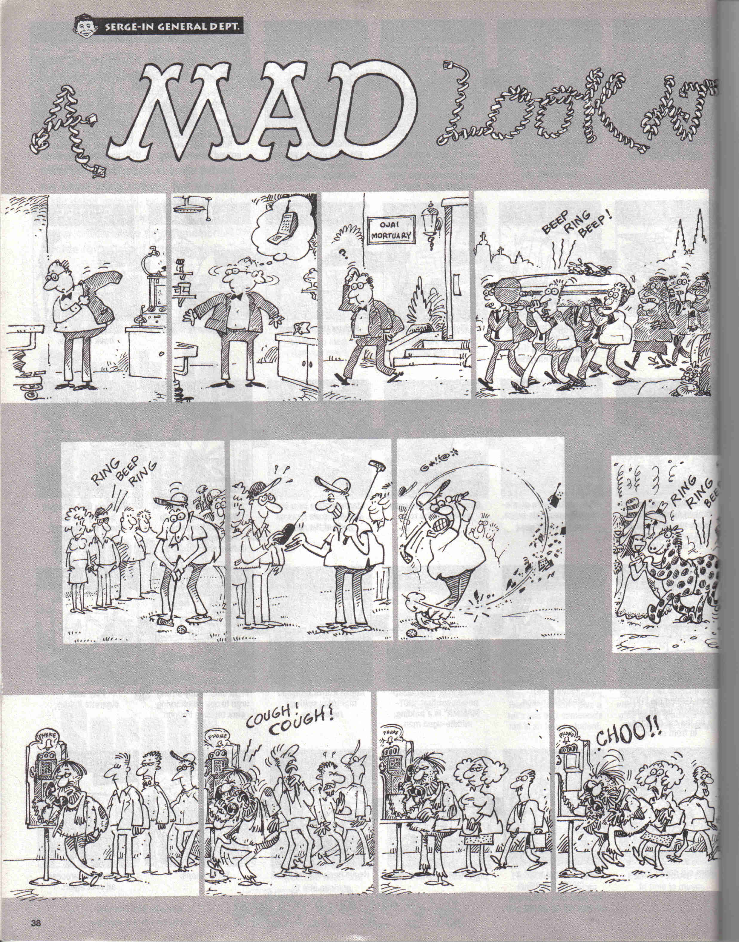Read online MAD comic -  Issue #386 - 38