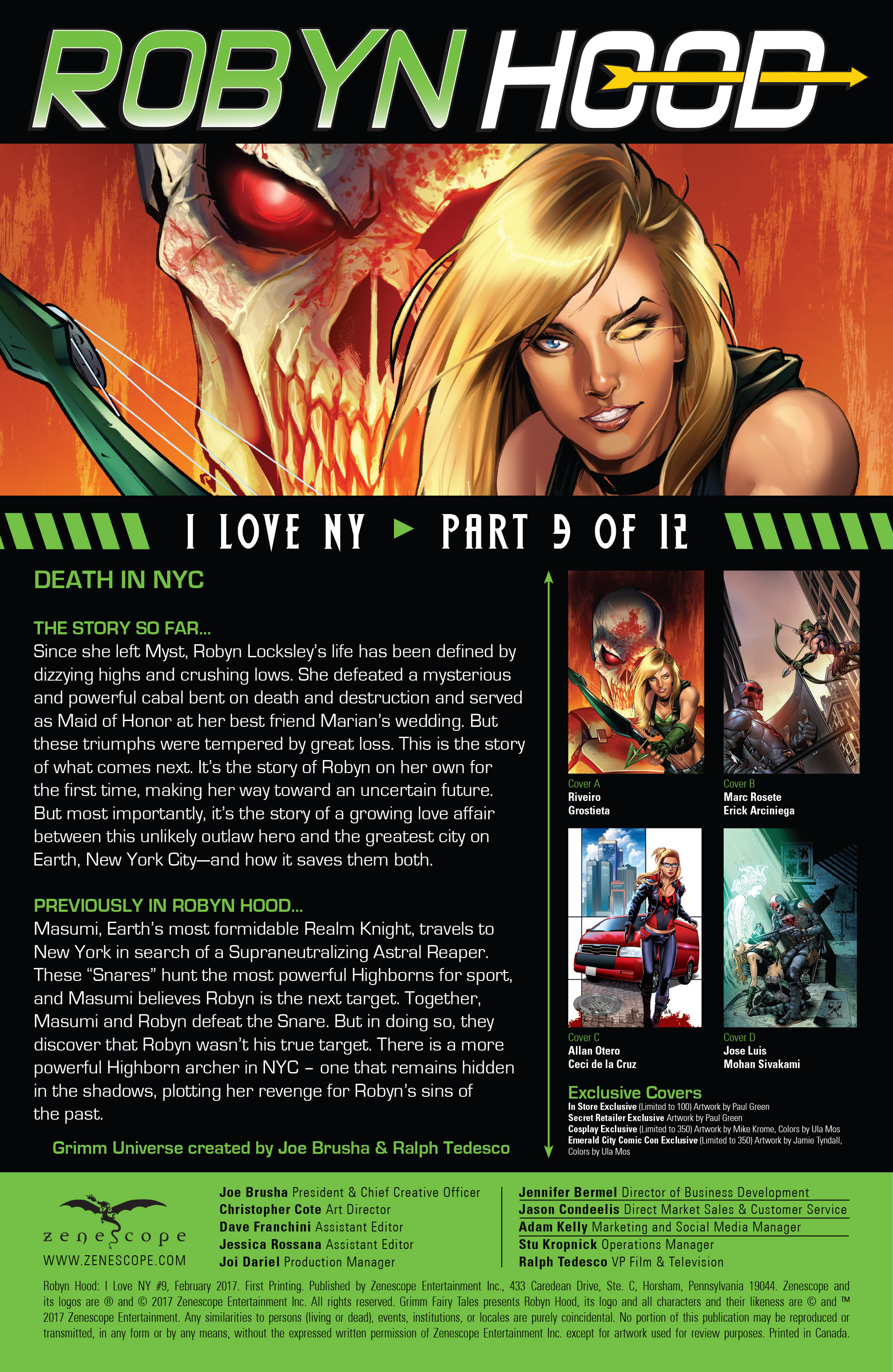 Read online Robyn Hood I Love NY comic -  Issue #9 - 2