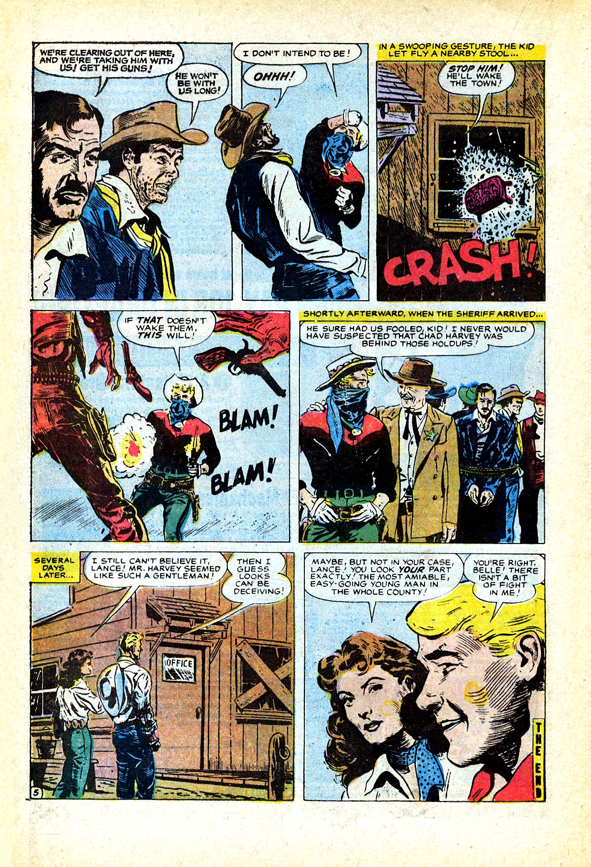 Read online The Outlaw Kid (1970) comic -  Issue #6 - 16