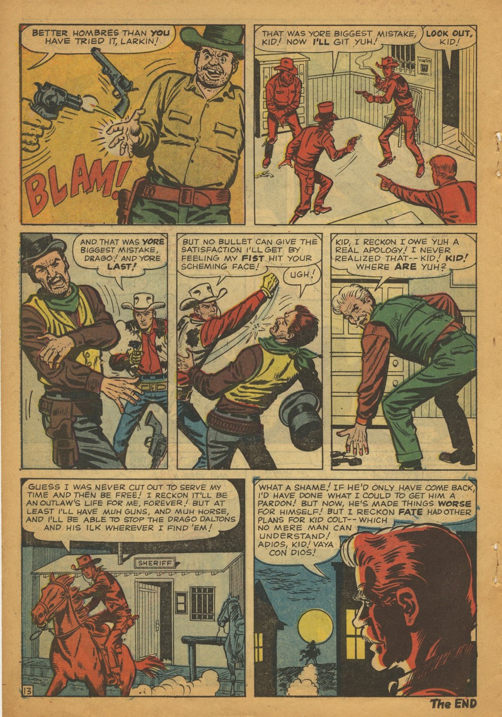 Read online Kid Colt Outlaw comic -  Issue #97 - 18