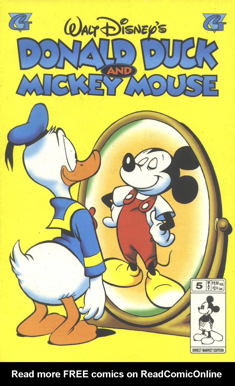Read online Walt Disney's Donald Duck and Mickey Mouse comic -  Issue #5 - 1