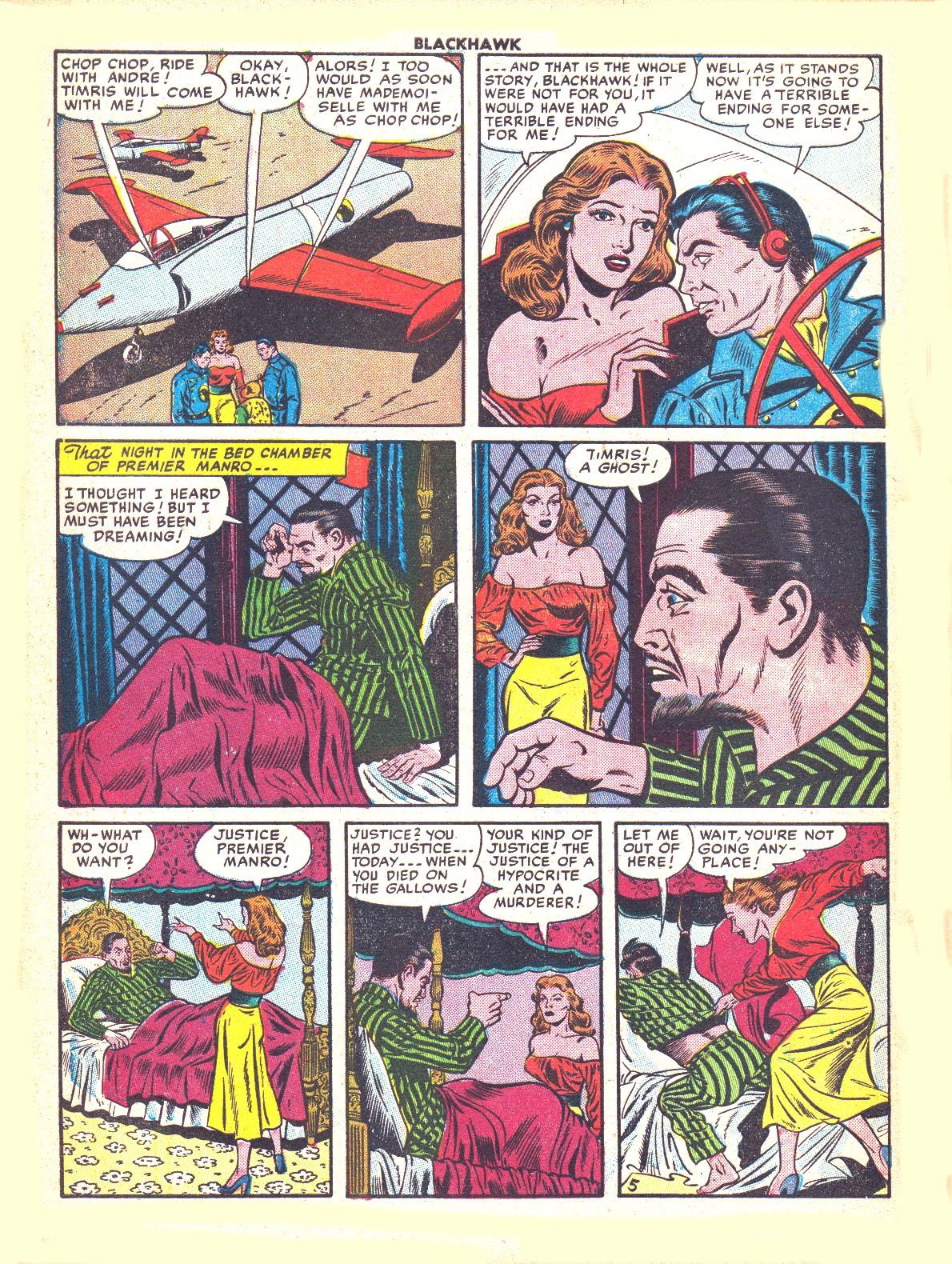 Read online Blackhawk (1957) comic -  Issue #44 - 46