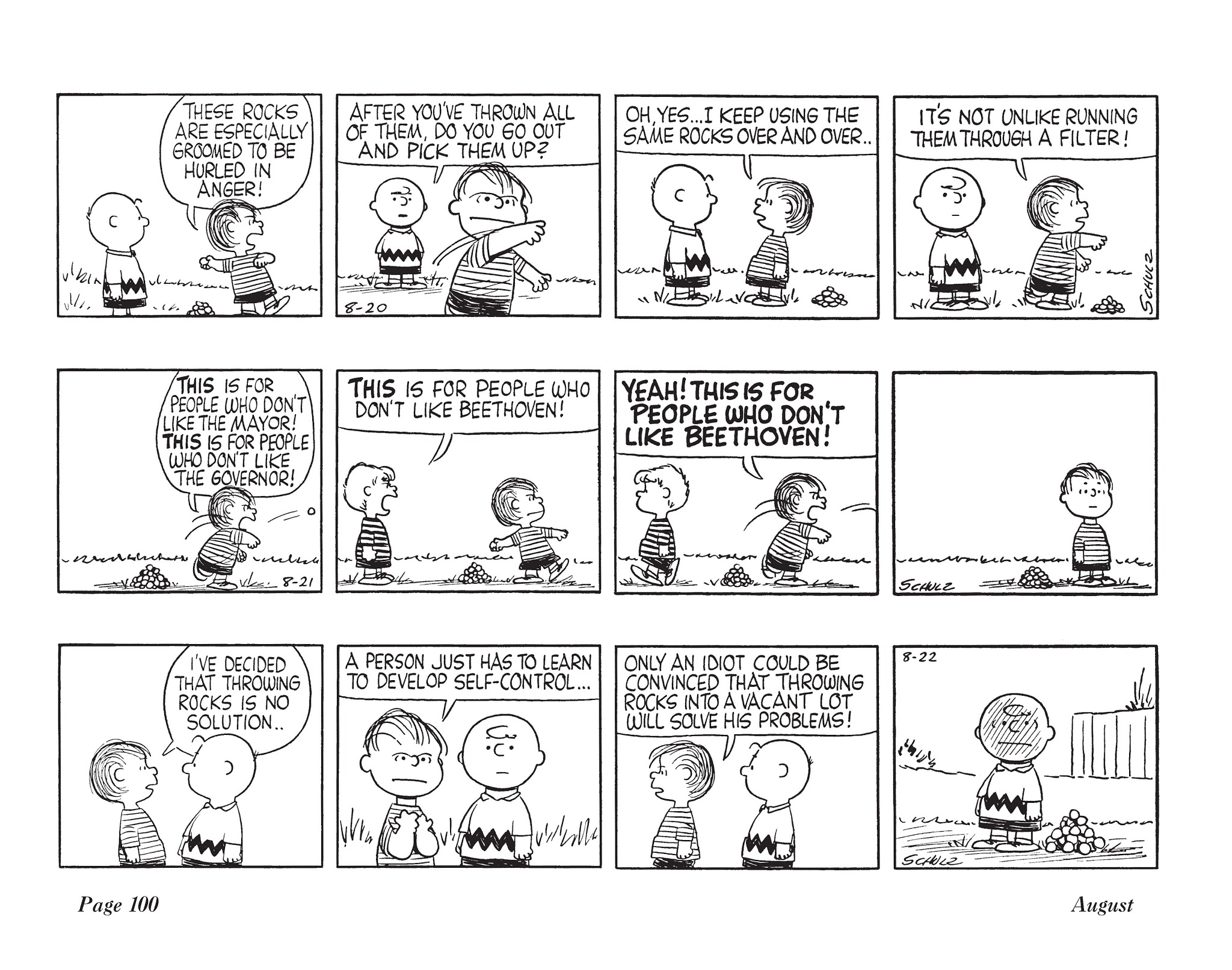 Read online The Complete Peanuts comic -  Issue # TPB 5 - 116