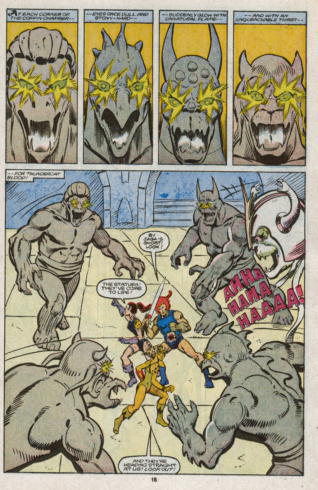 Read online ThunderCats (1985) comic -  Issue #6 - 21