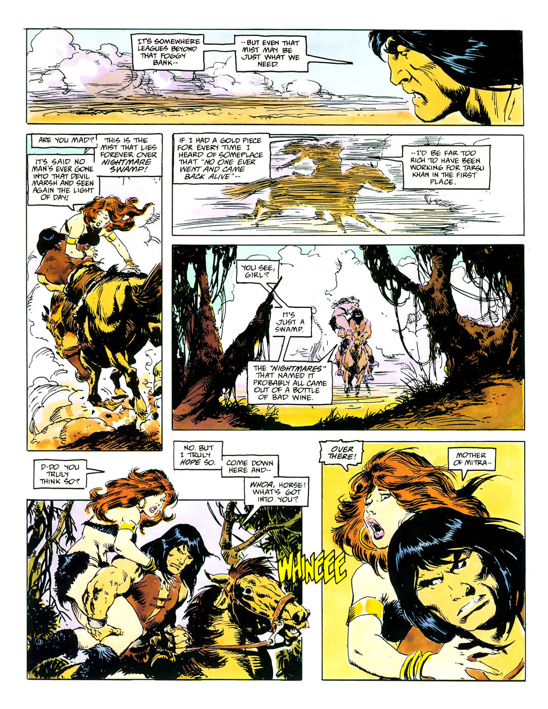 Read online Marvel Graphic Novel comic -  Issue #69 - Conan - The Rogue - 38