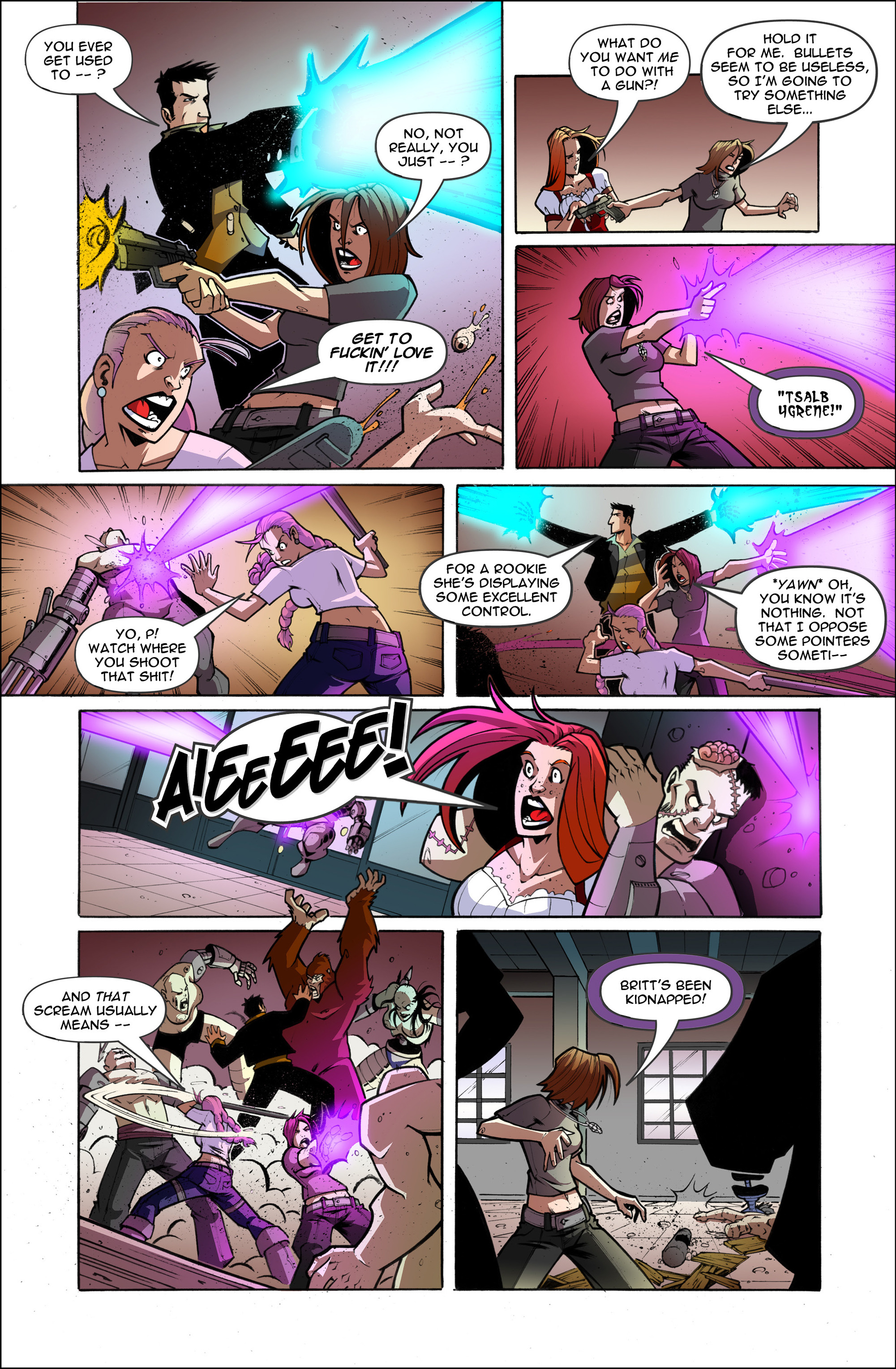 Read online Chaos Campus: Sorority Girls Vs. Zombies comic -  Issue #16 - 13