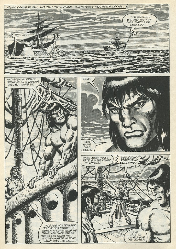 Read online The Savage Sword Of Conan comic -  Issue #139 - 18