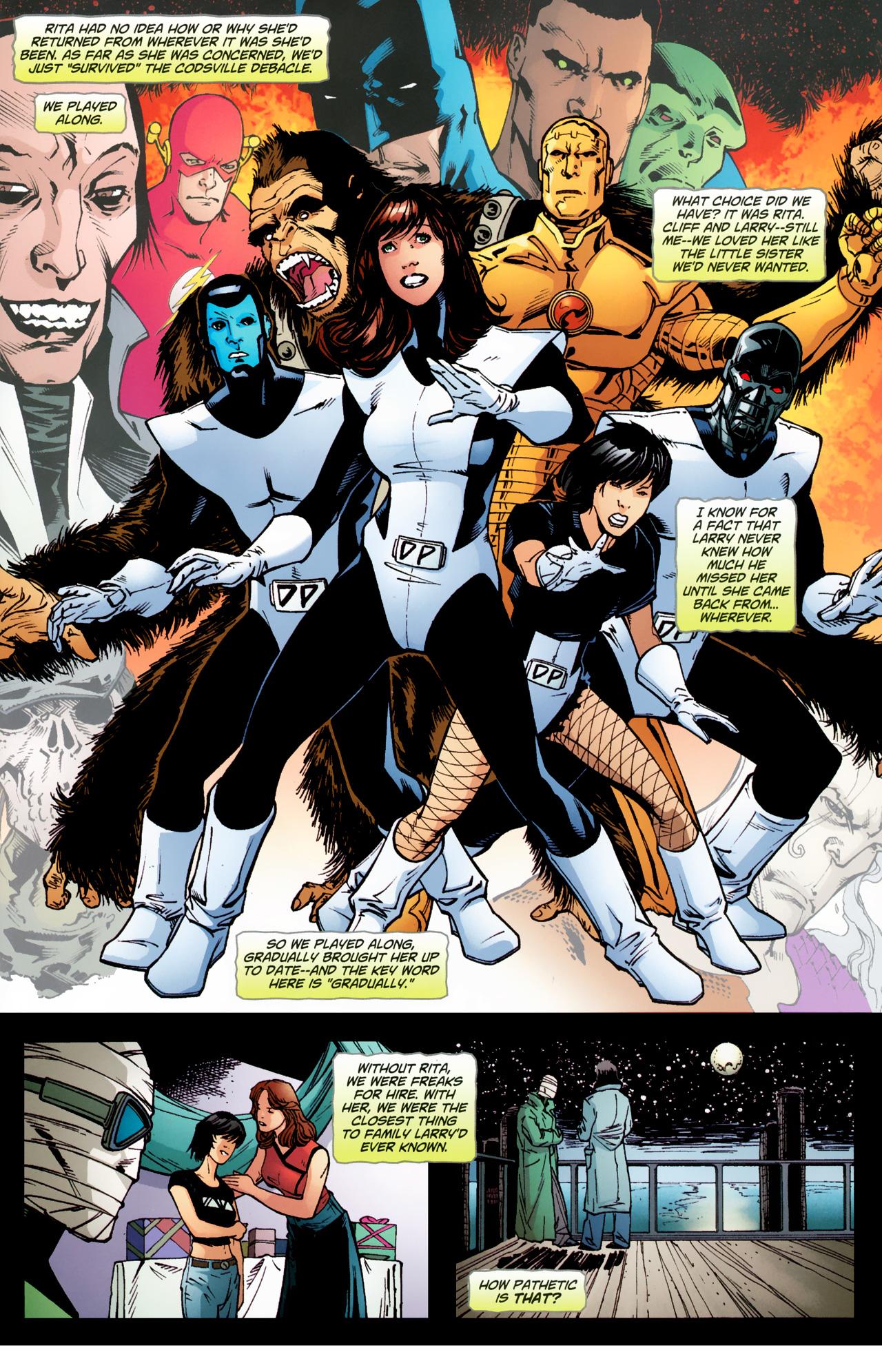 Read online Doom Patrol (2009) comic -  Issue #6 - 16