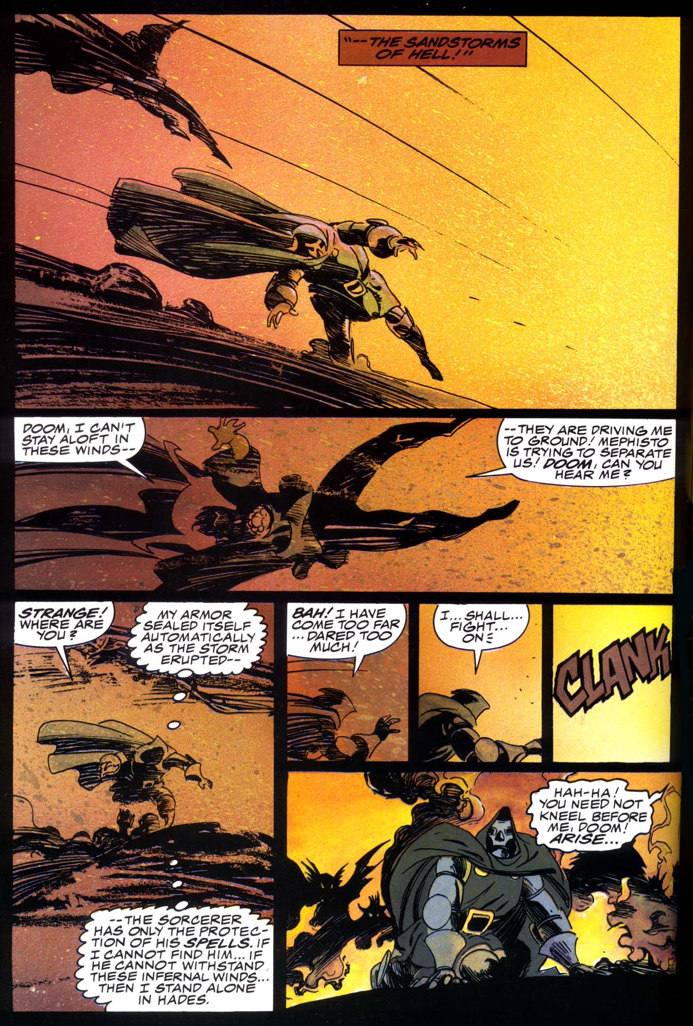 Read online Marvel Graphic Novel comic -  Issue #49 - Doctor Strange & Doctor Doom - Triumph & Torment - 51
