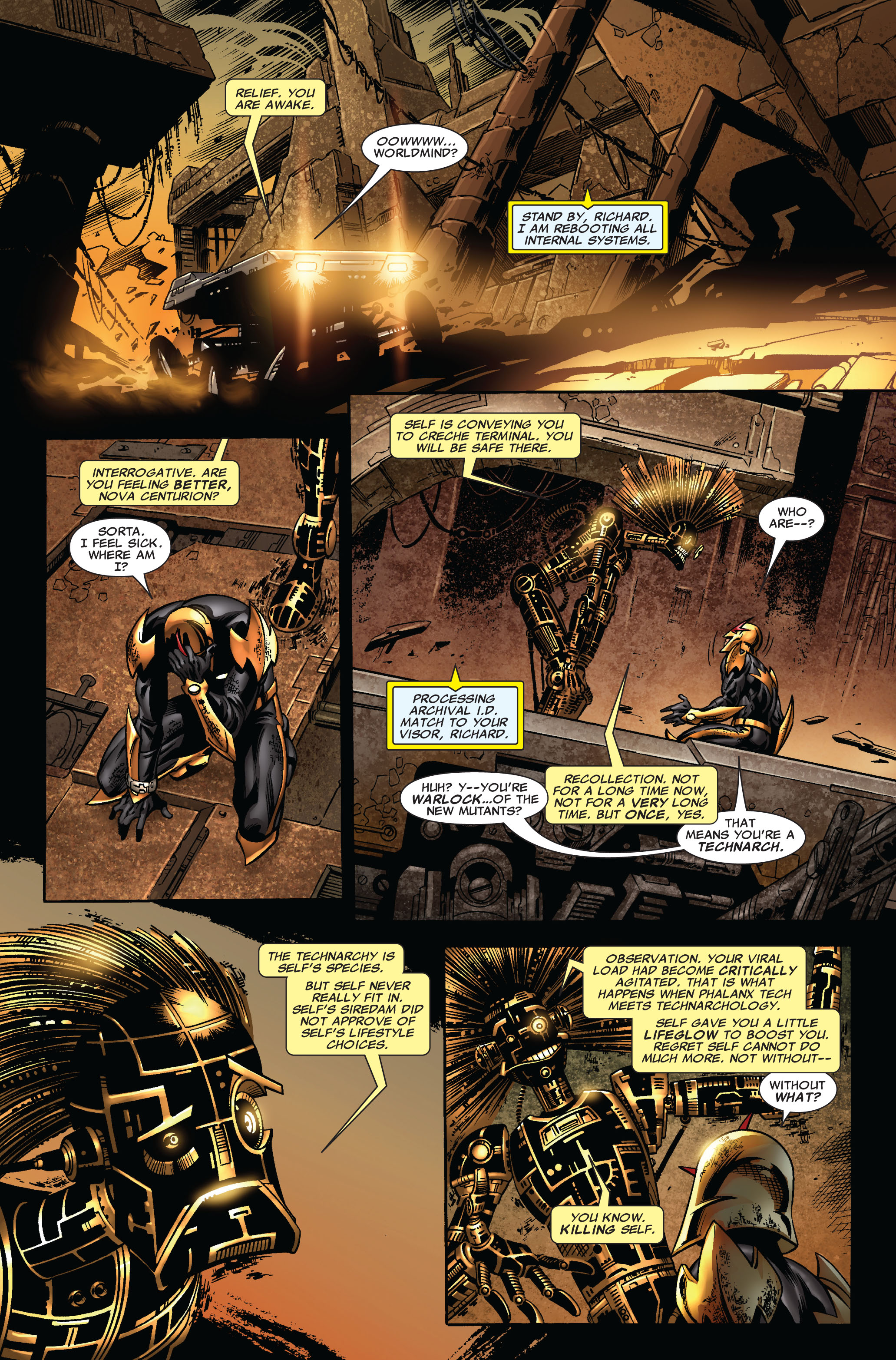 Read online Nova (2007) comic -  Issue #11 - 12