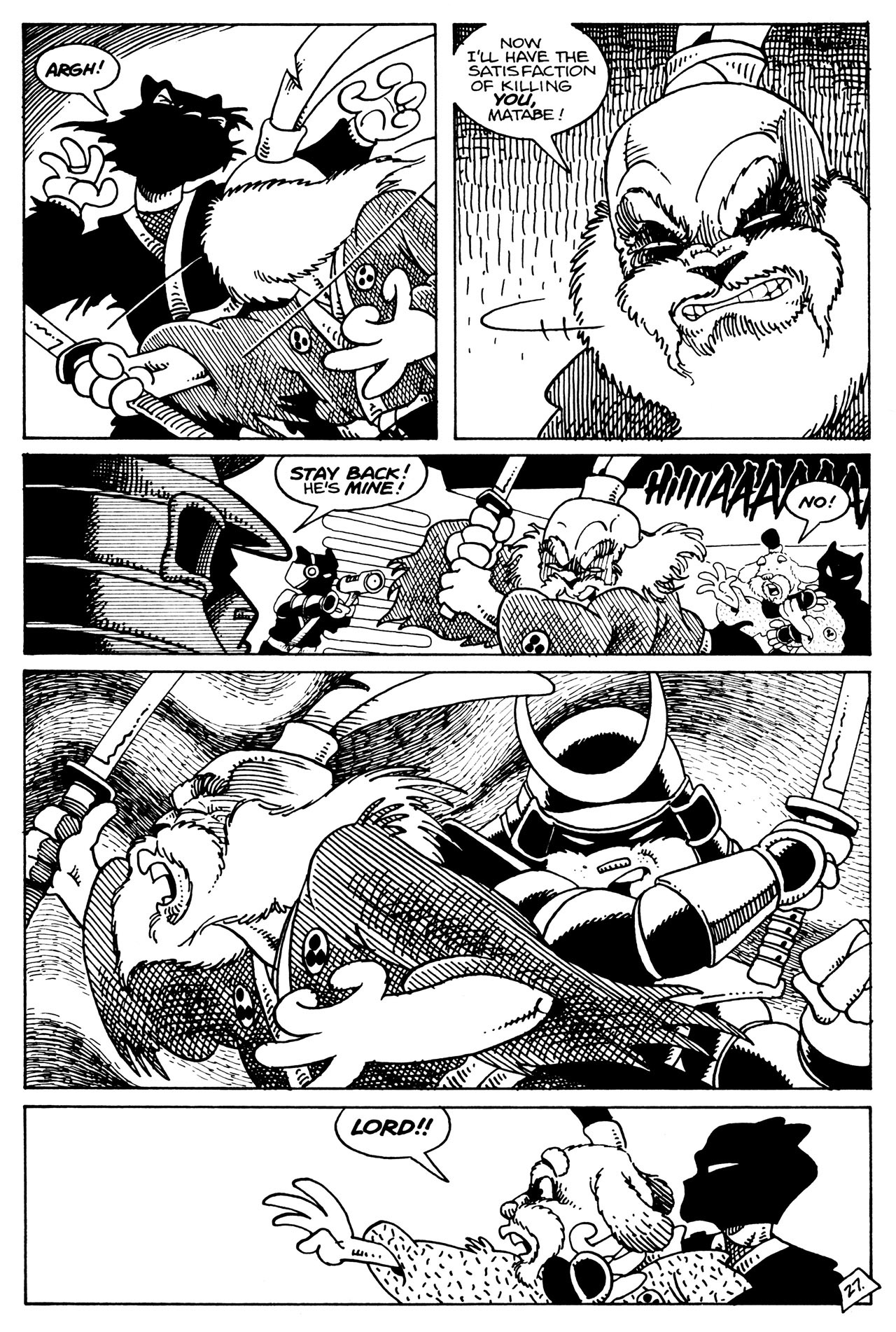 Read online Space Usagi (1992) comic -  Issue #1 - 28