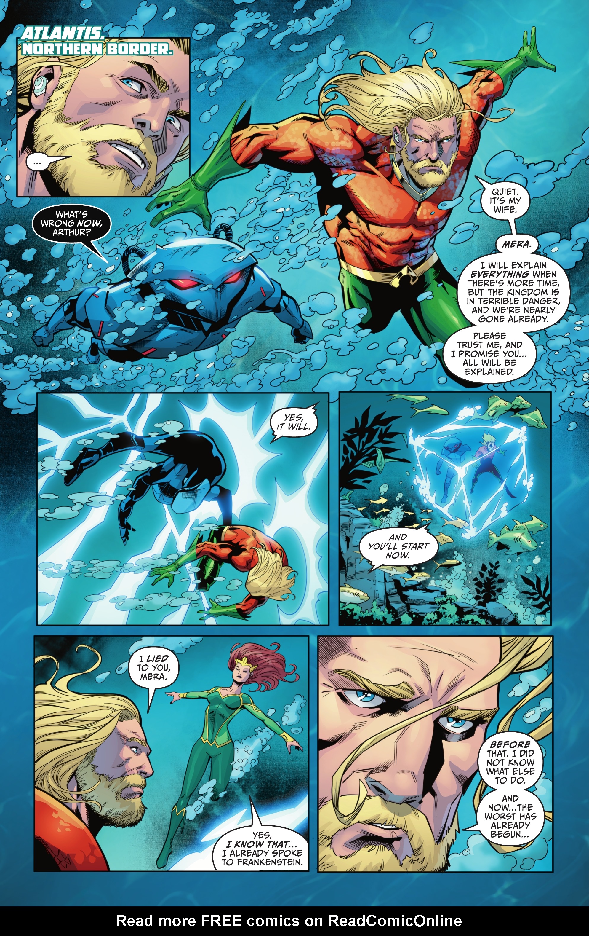 Read online Aquamen comic -  Issue #3 - 11