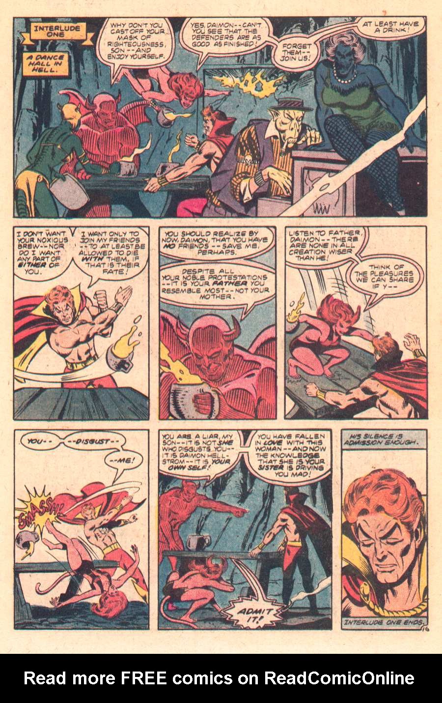 Read online The Defenders (1972) comic -  Issue #100 - 18