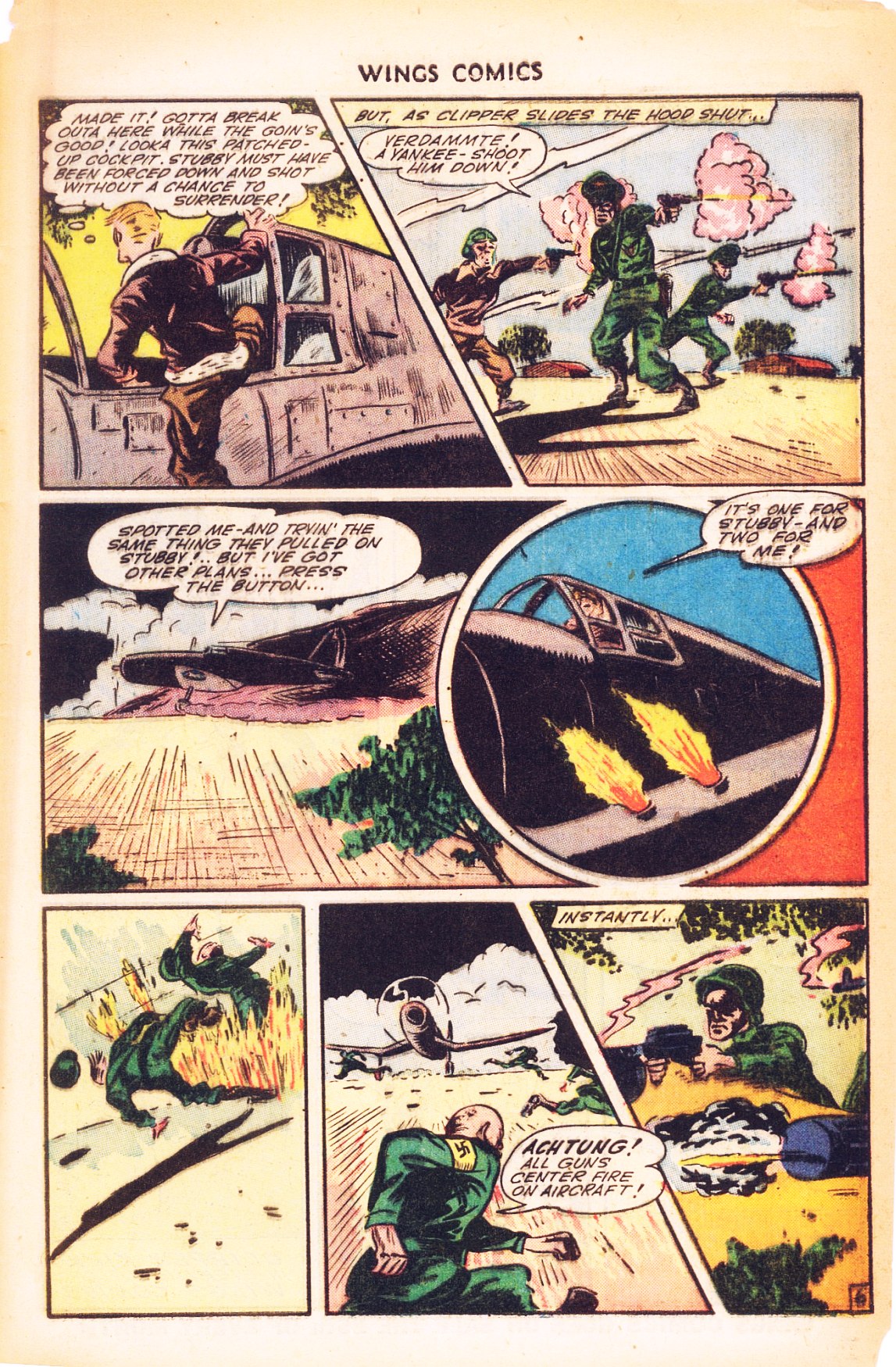 Read online Wings Comics comic -  Issue #53 - 49