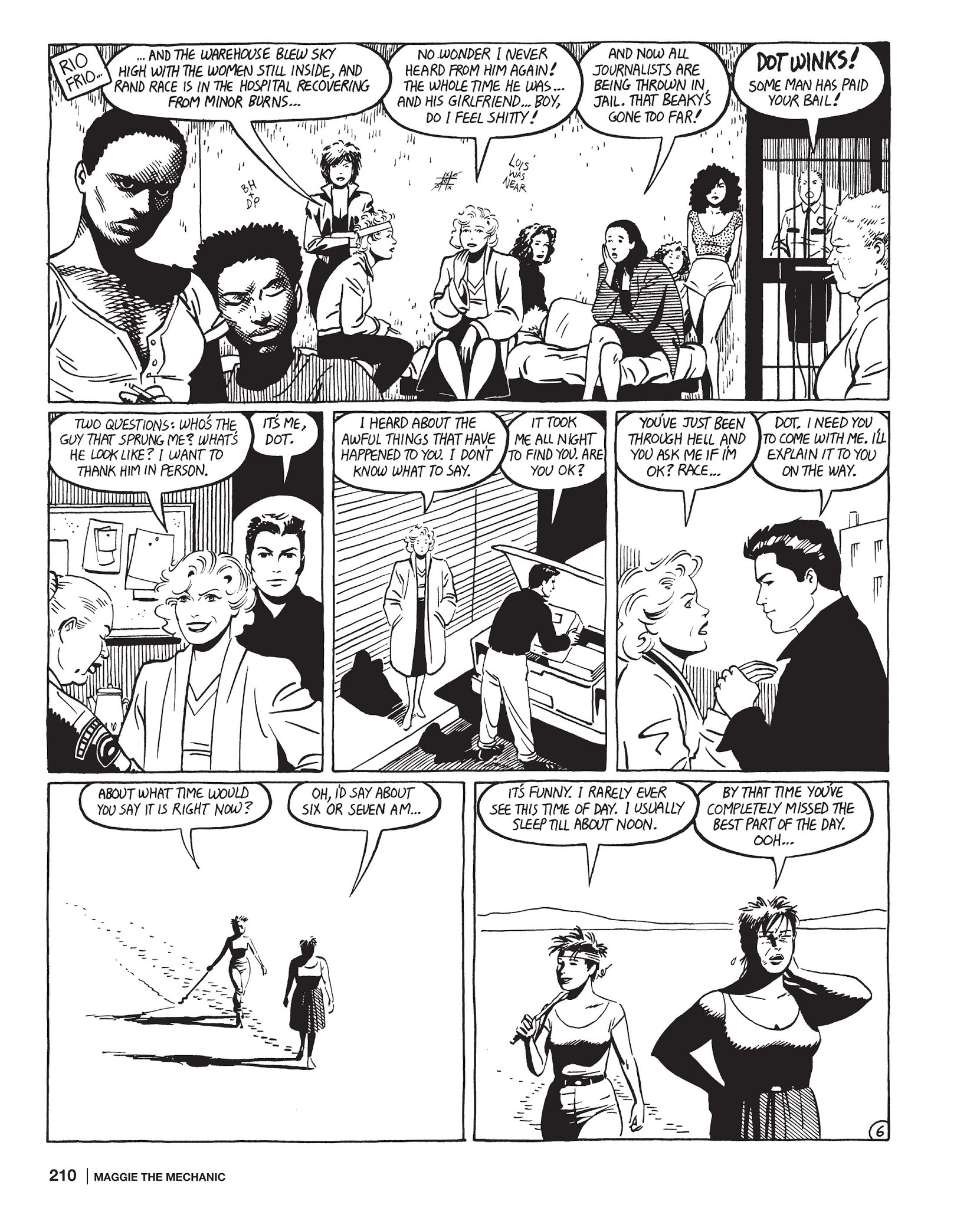 Read online Maggie the Mechanic: The Love & Rockets Library - Locas comic -  Issue # TPB (Part 3) - 21