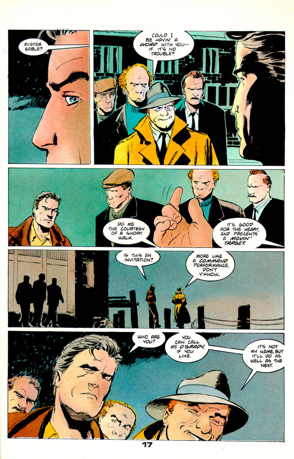 Read online Jon Sable, Freelance comic -  Issue #55 - 17