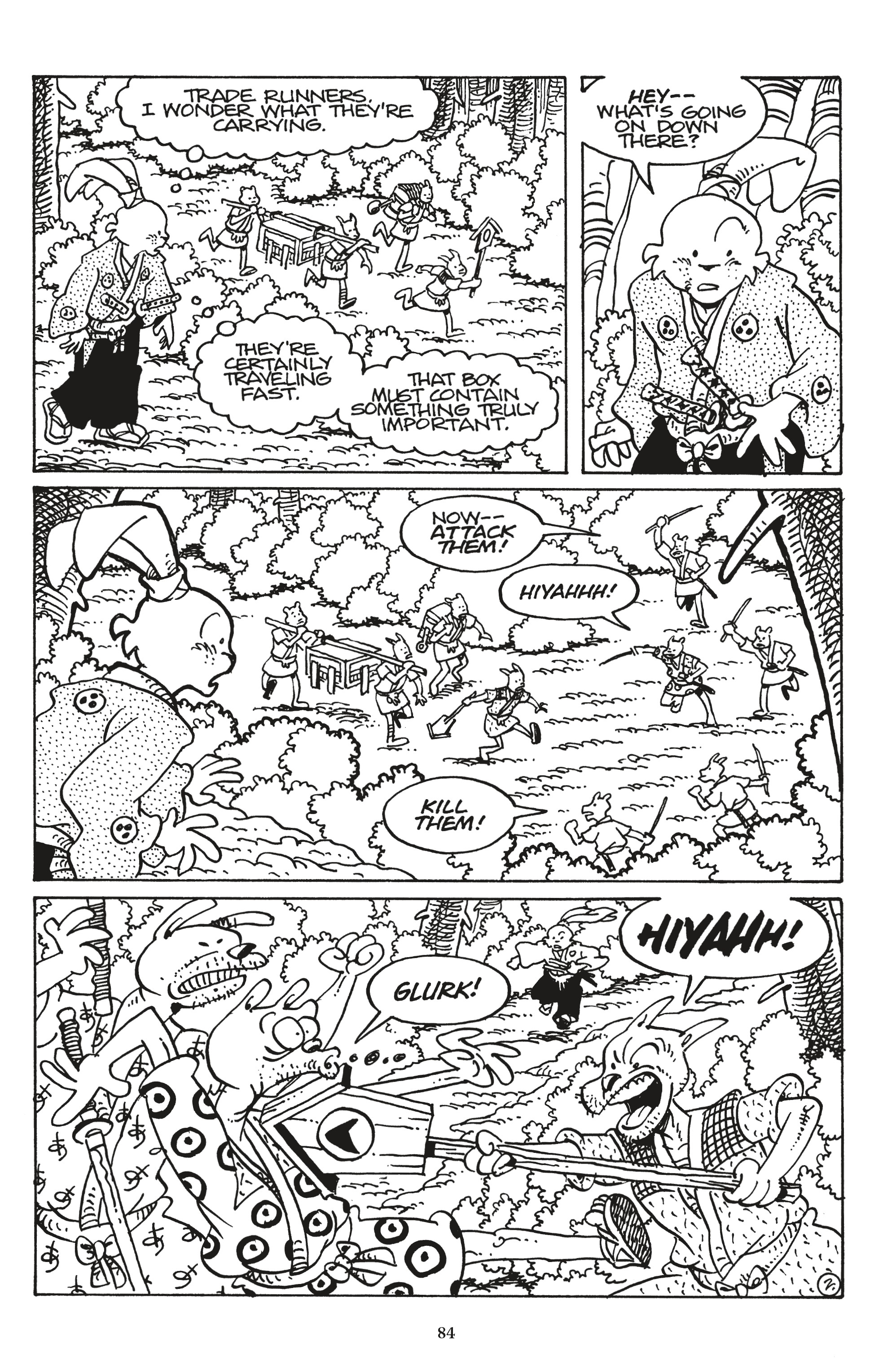 Read online The Usagi Yojimbo Saga comic -  Issue # TPB 8 (Part 1) - 84