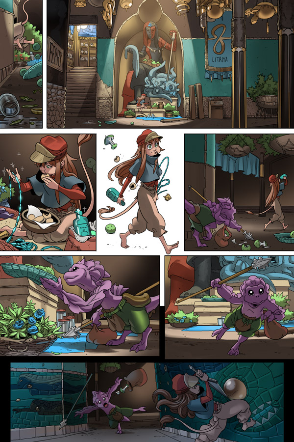 Read online Unsounded comic -  Issue #13 - 36