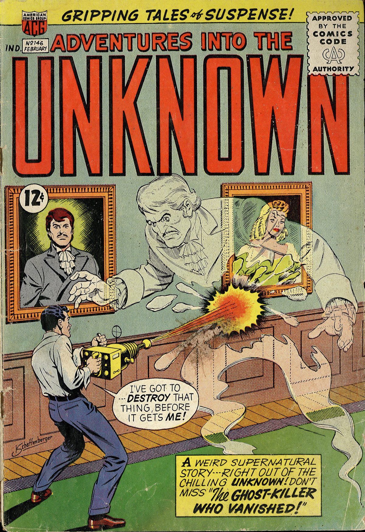 Read online Adventures Into The Unknown comic -  Issue #146 - 1