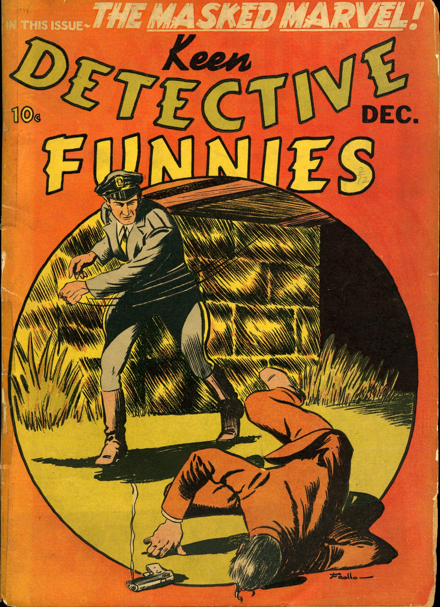 Read online Keen Detective Funnies comic -  Issue #16 - 1