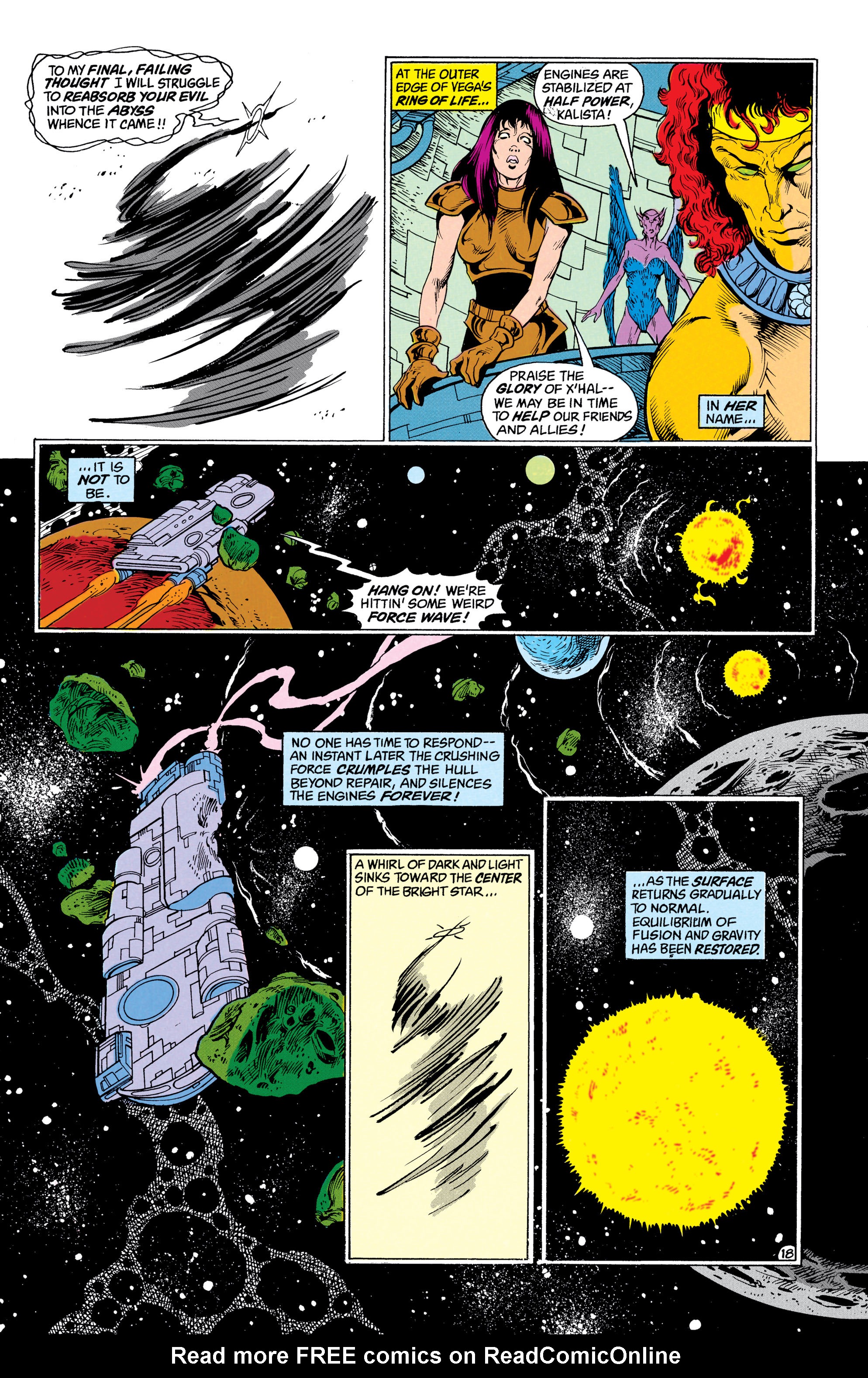 Read online The Omega Men (1983) comic -  Issue #26 - 19