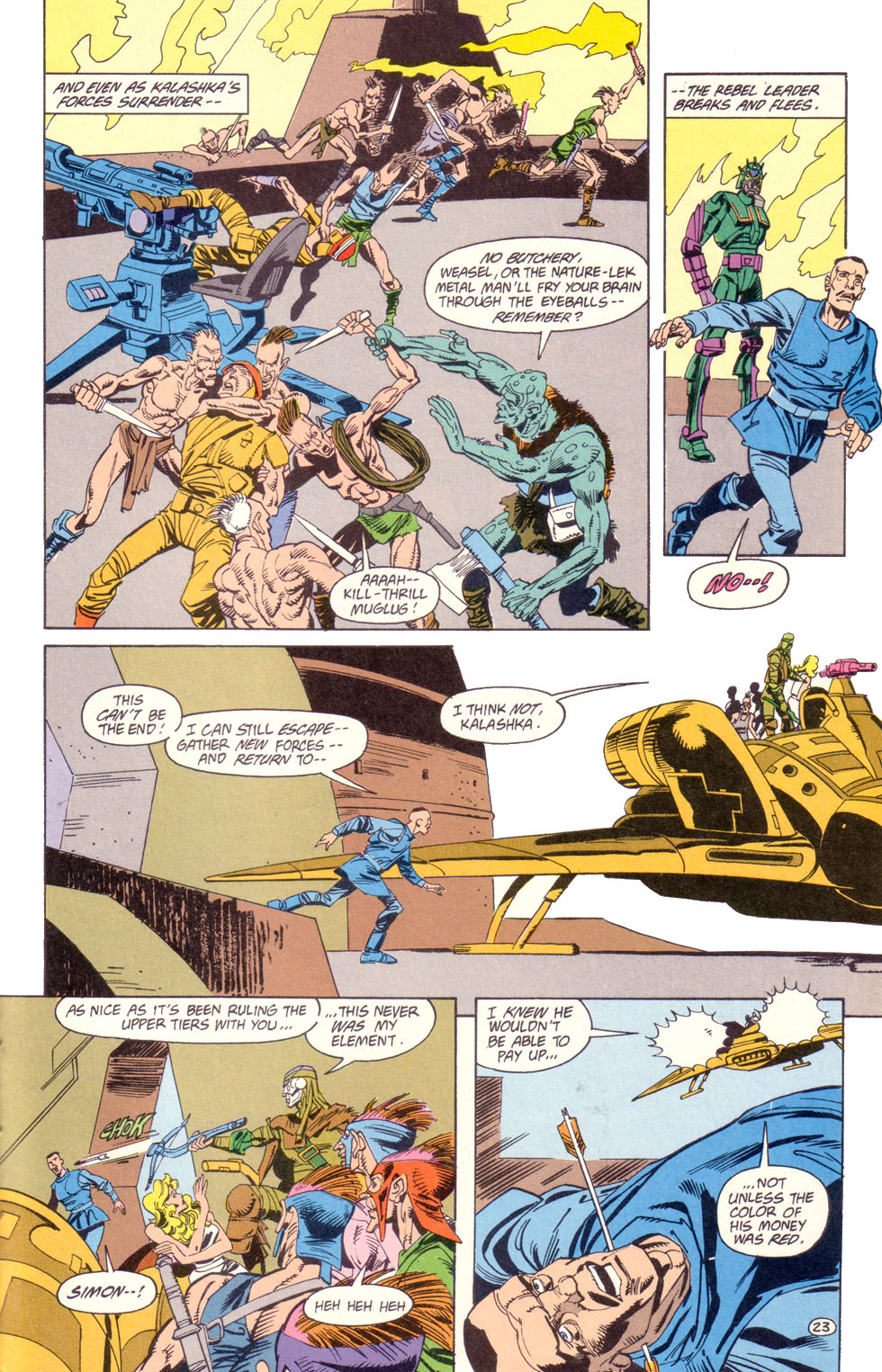 Read online Electric Warrior comic -  Issue #14 - 25