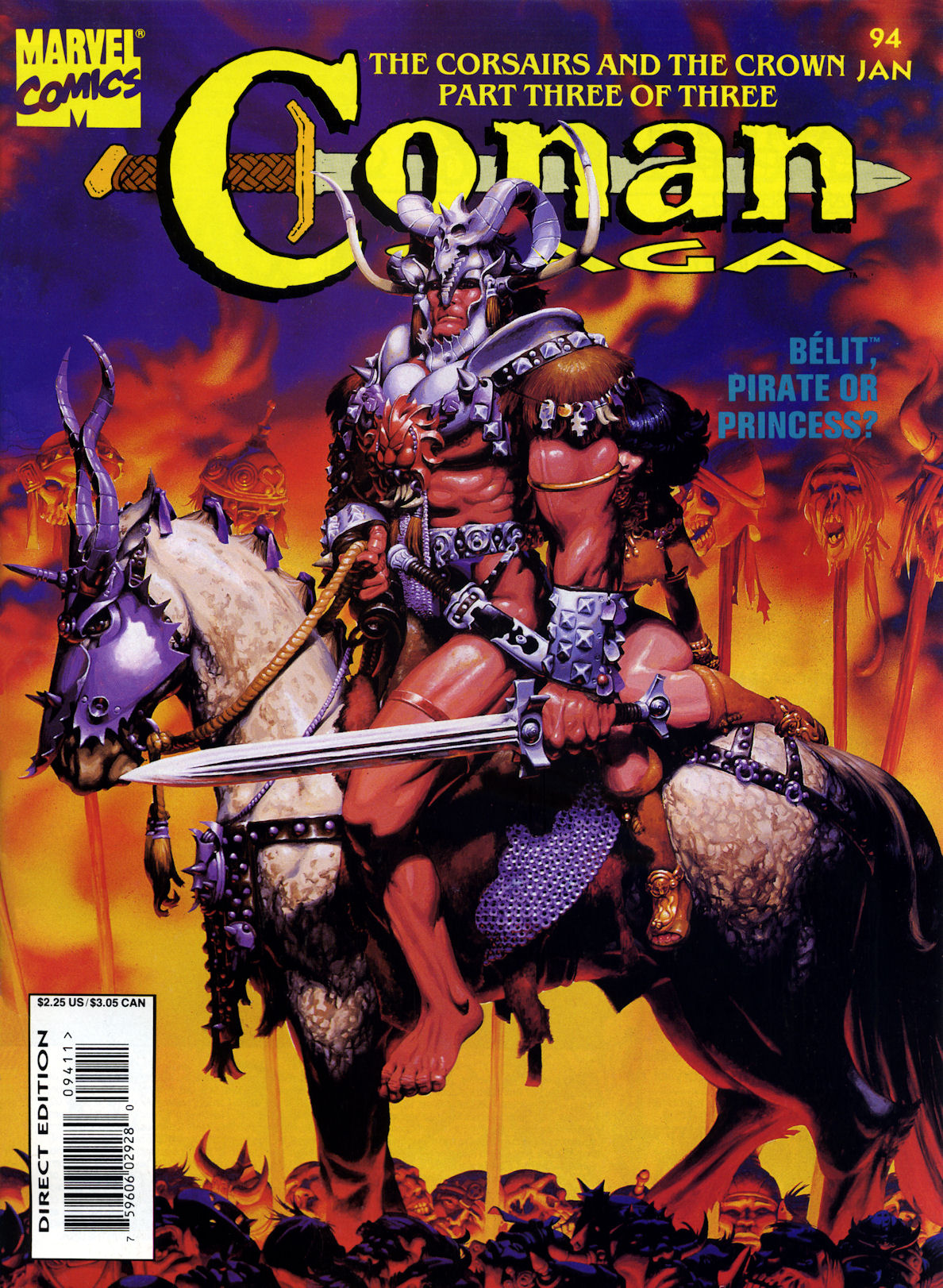 Read online Conan Saga comic -  Issue #94 - 1