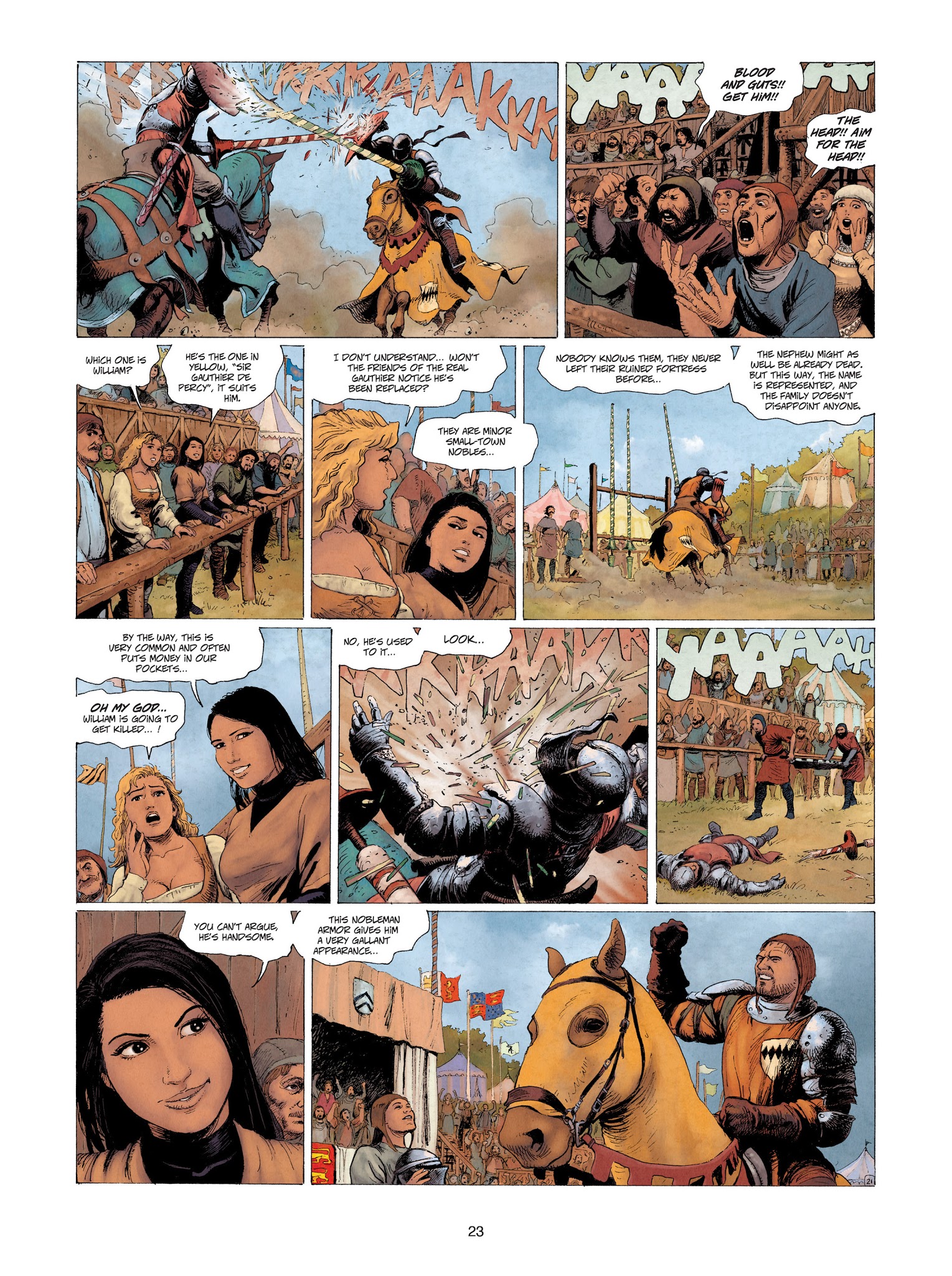 Read online Marie of the Dragons comic -  Issue #3 - 23