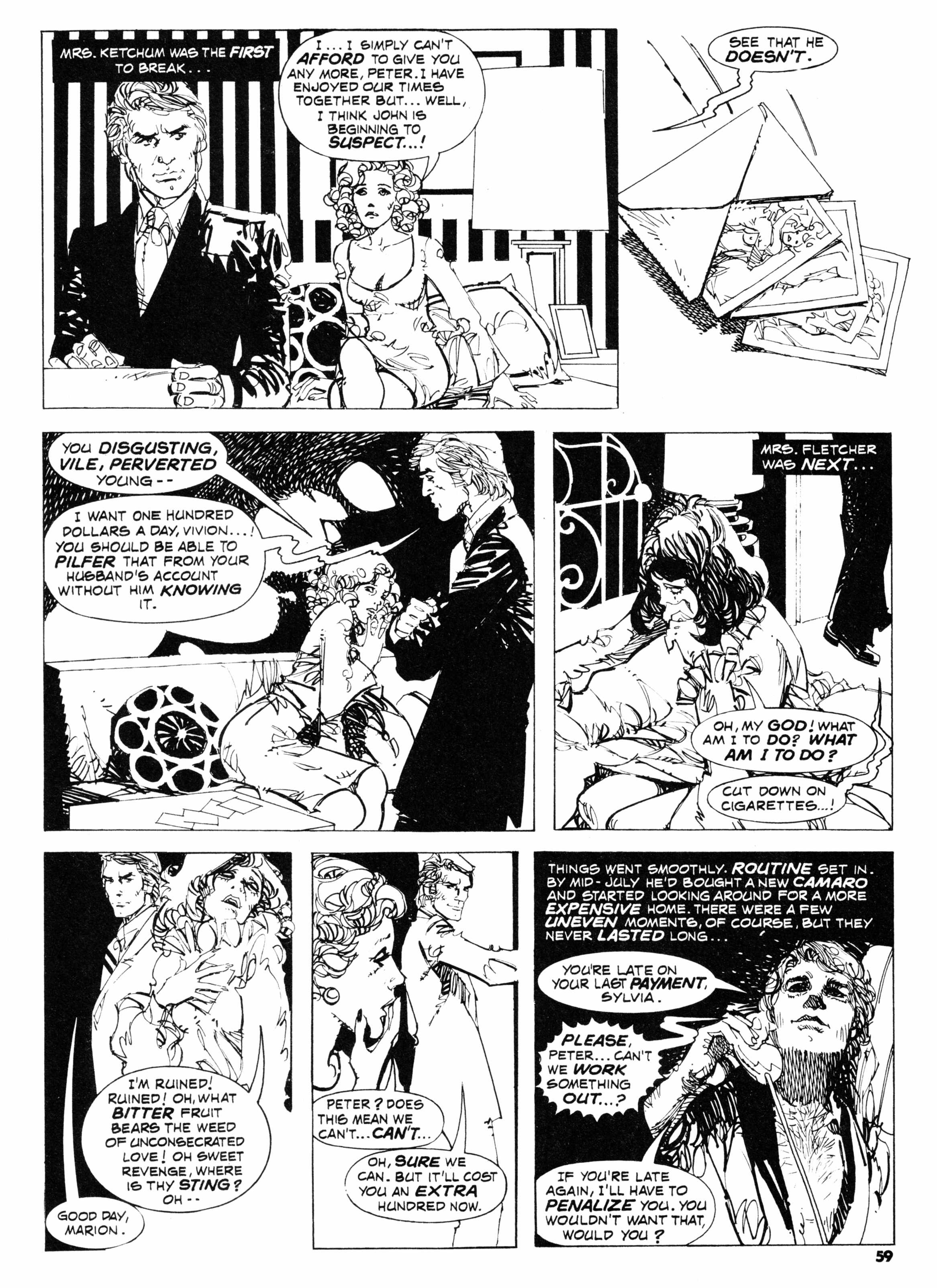 Read online Vampirella (1969) comic -  Issue #63 - 59