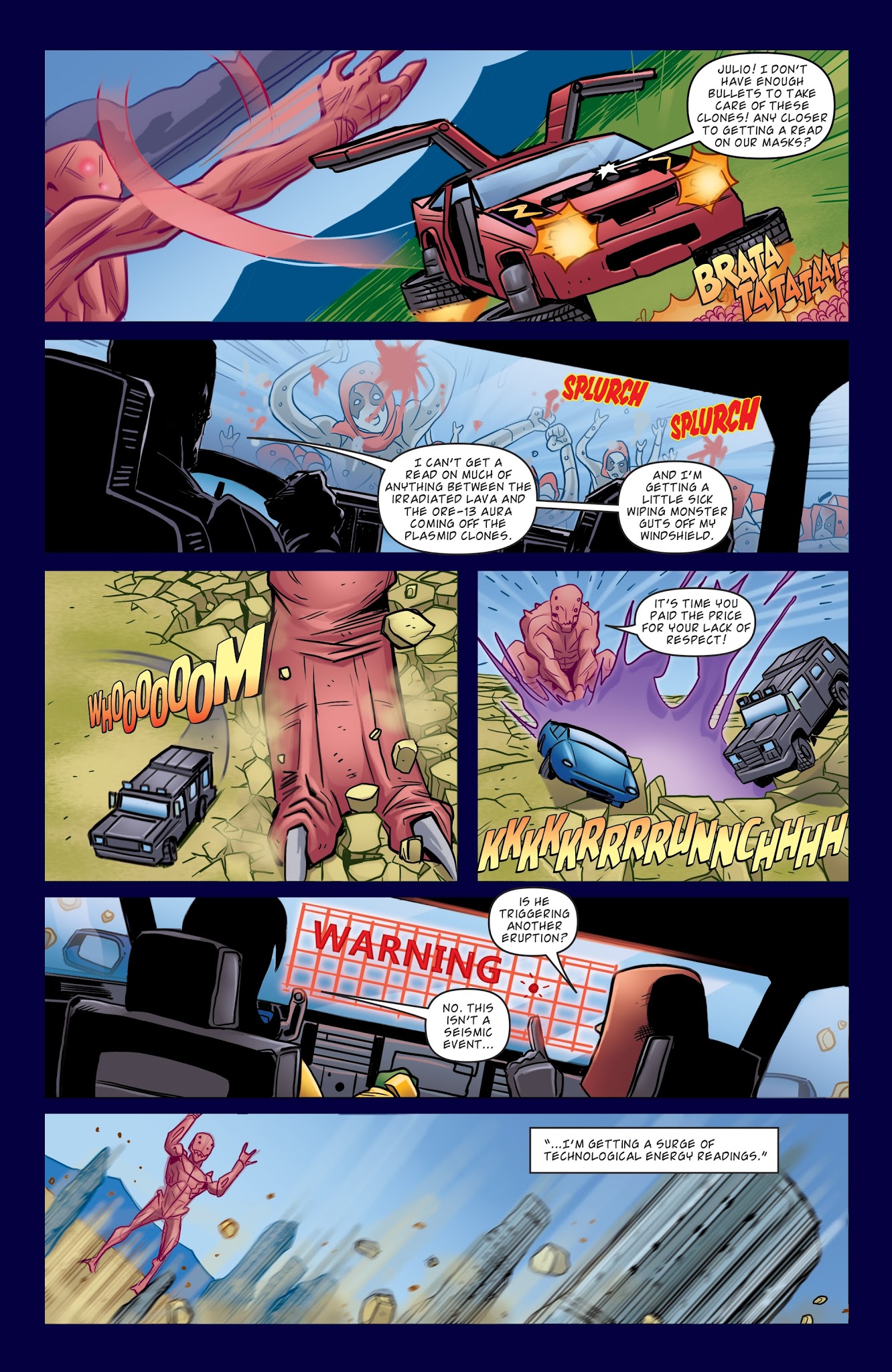 Read online M.A.S.K.: Mobile Armored Strike Kommand comic -  Issue #9 - 7