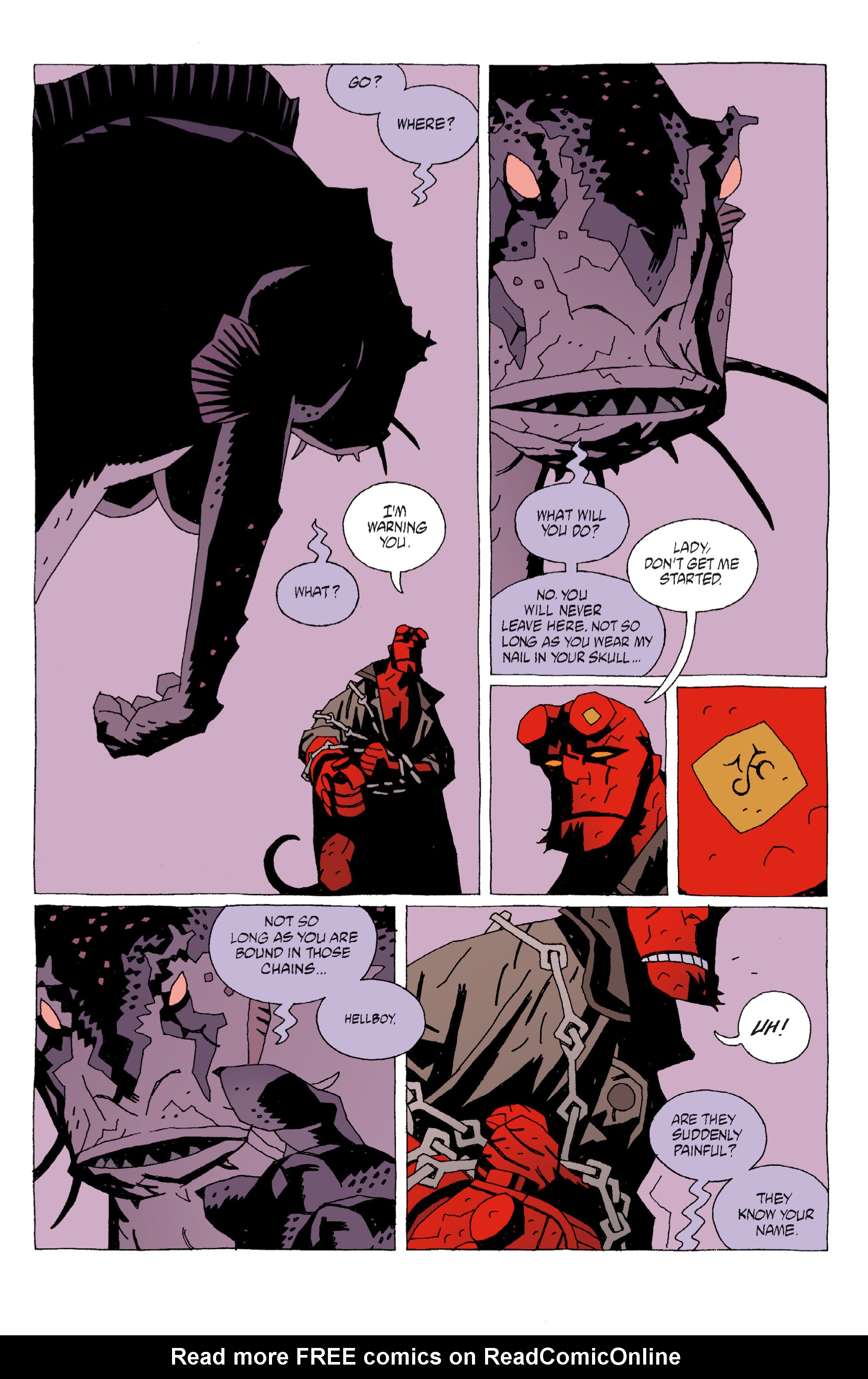 Read online Hellboy comic -  Issue #6 - 27