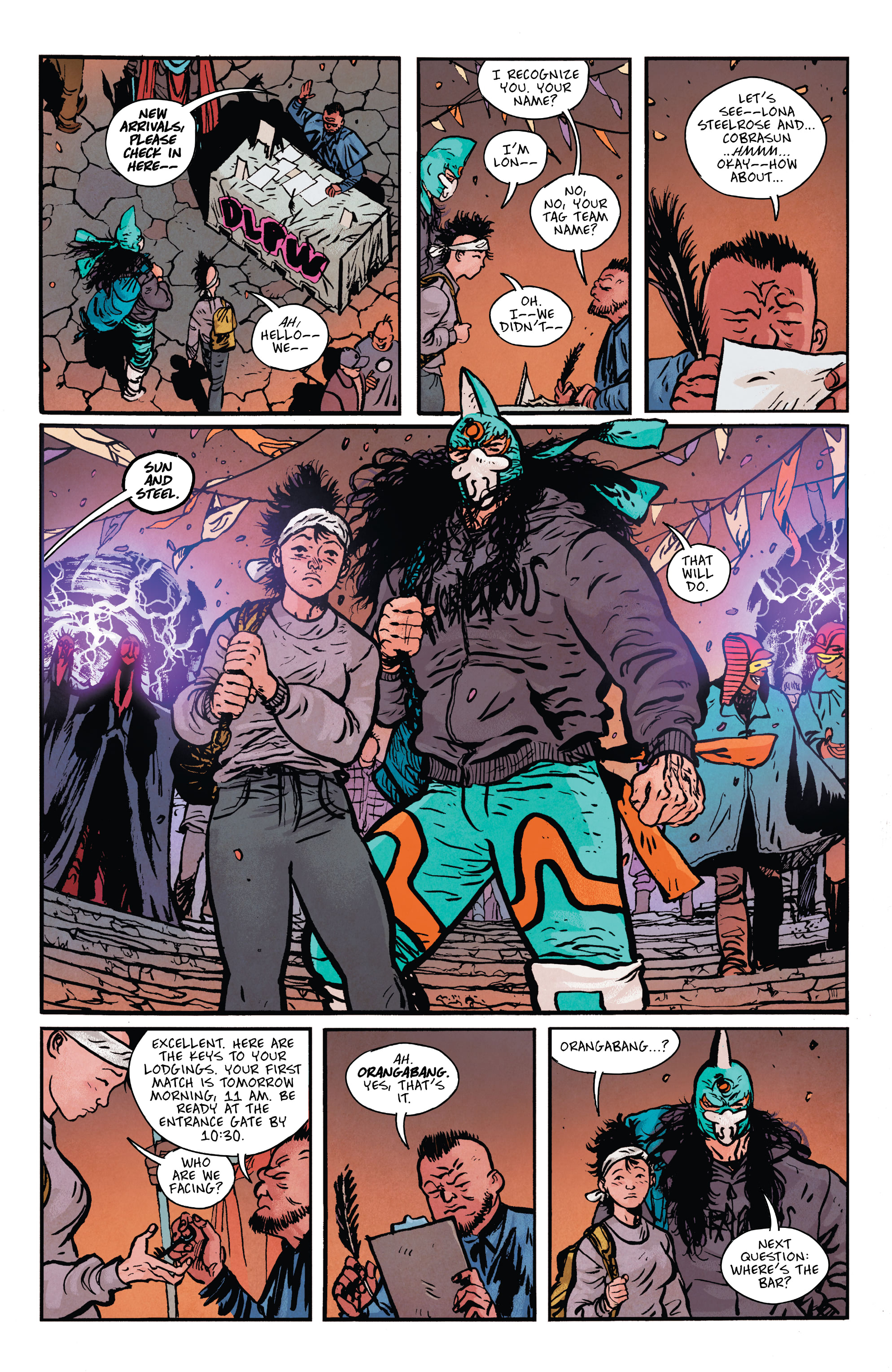 Read online Do a Powerbomb comic -  Issue #3 - 6
