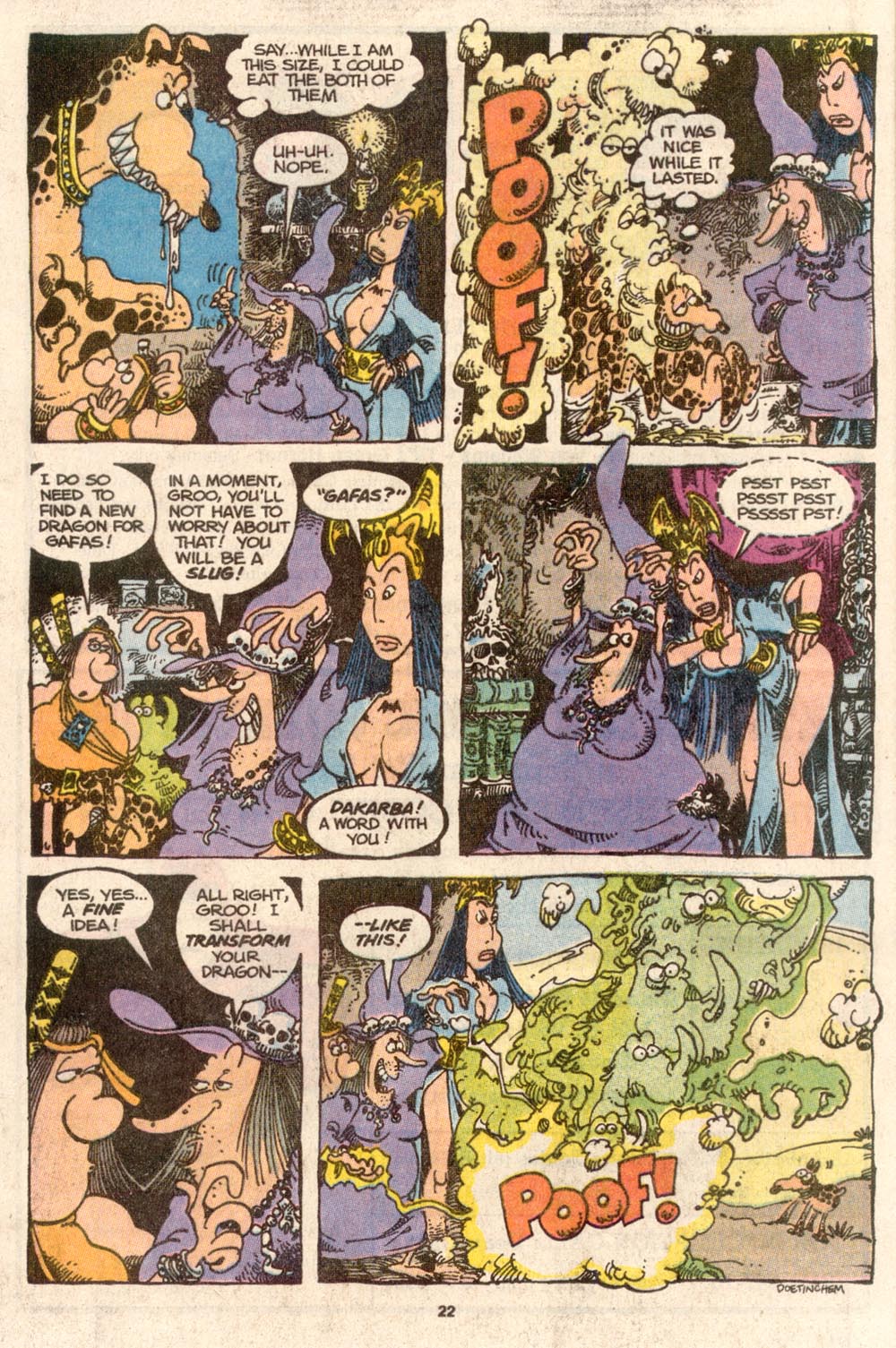 Read online Sergio Aragonés Groo the Wanderer comic -  Issue #67 - 17