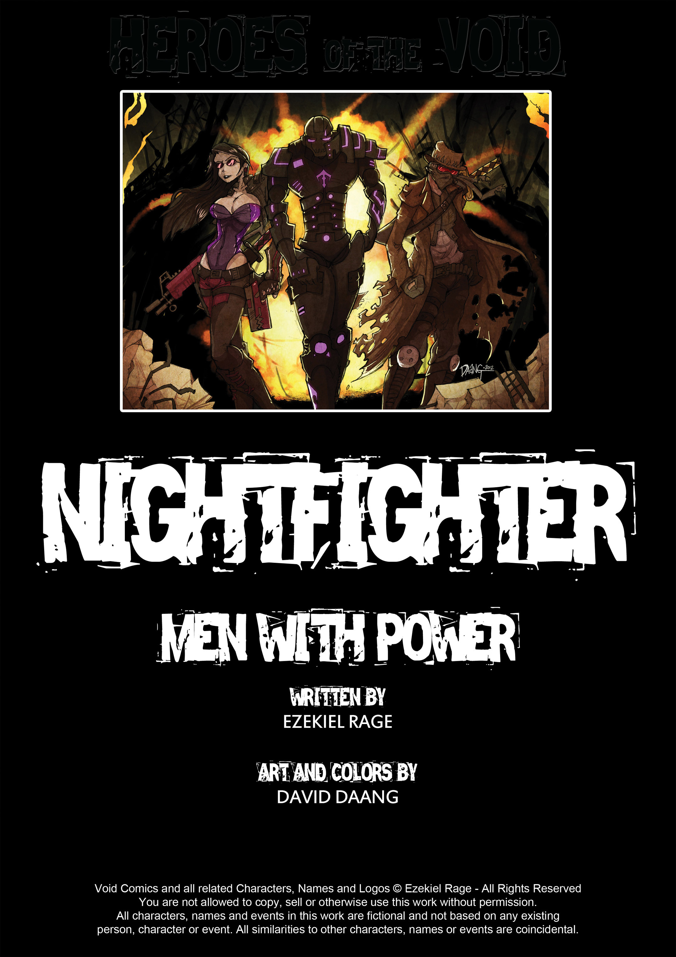 Read online Nightfighter comic -  Issue #1 - 2