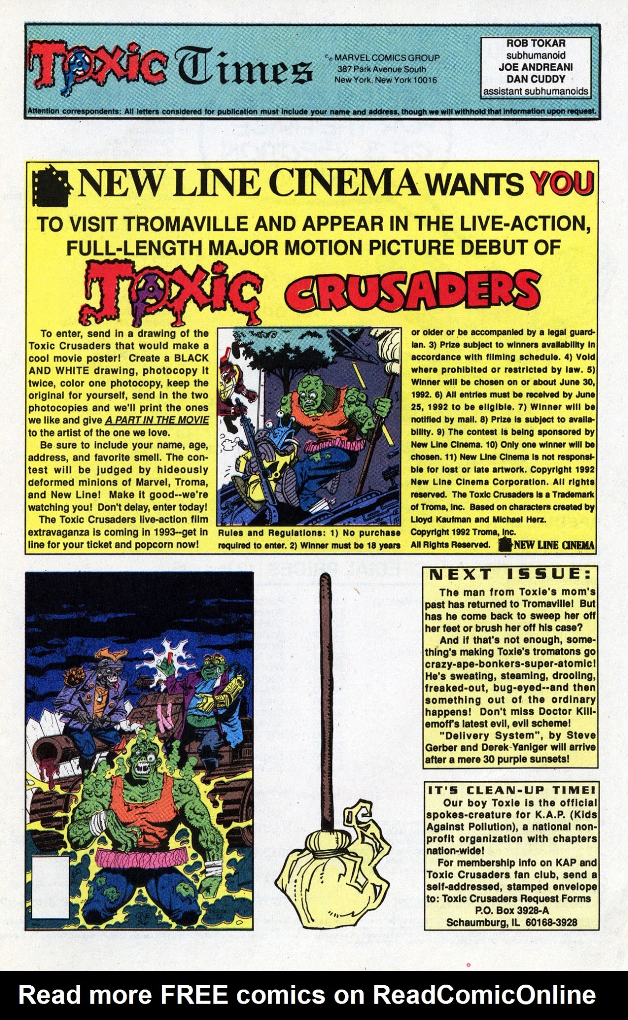 Read online Toxic Crusaders comic -  Issue #4 - 33