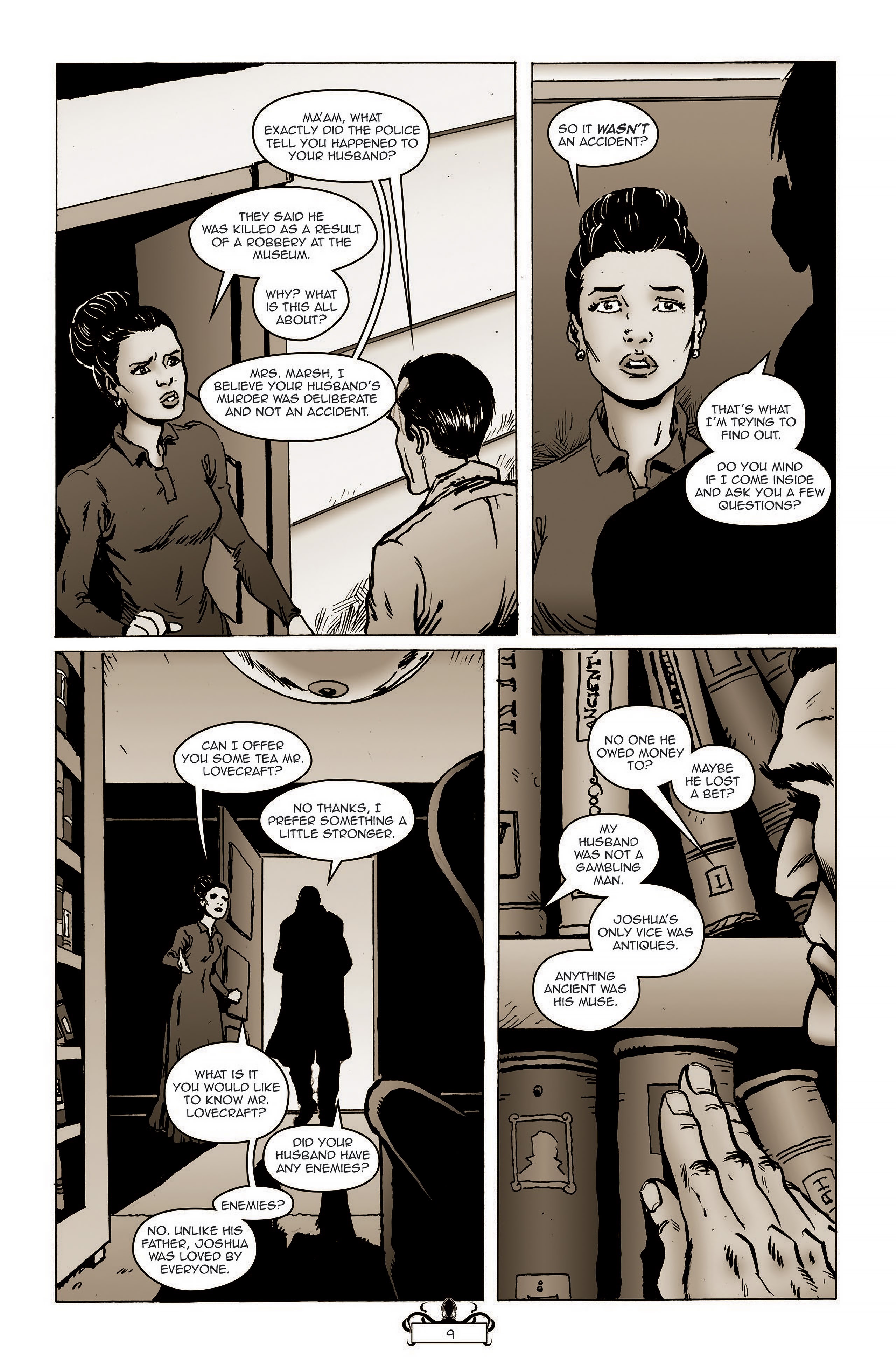 Read online Lovecraft P.I. - A Shot in the Dark comic -  Issue # TPB - 11