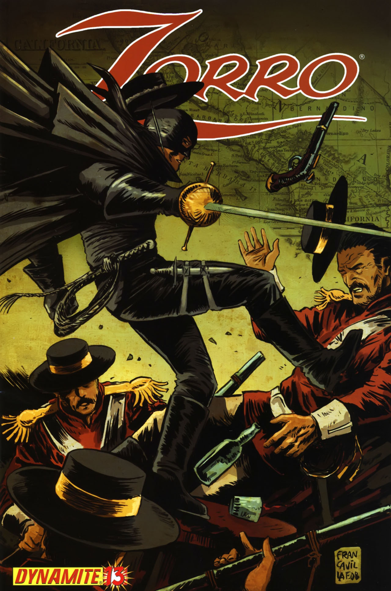 Read online Zorro (2008) comic -  Issue #13 - 2