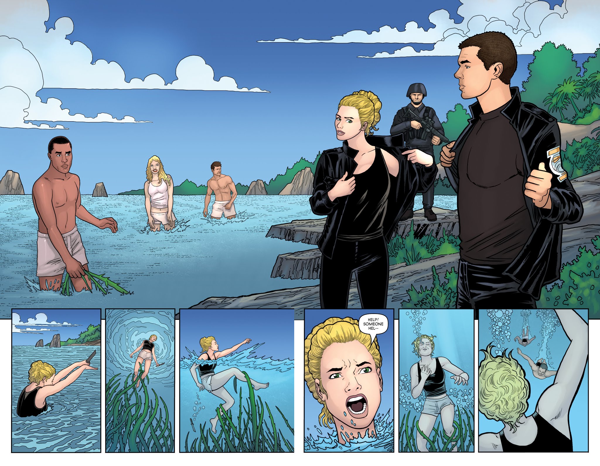 Read online Stargate Universe: Back To Destiny comic -  Issue #5 - 6