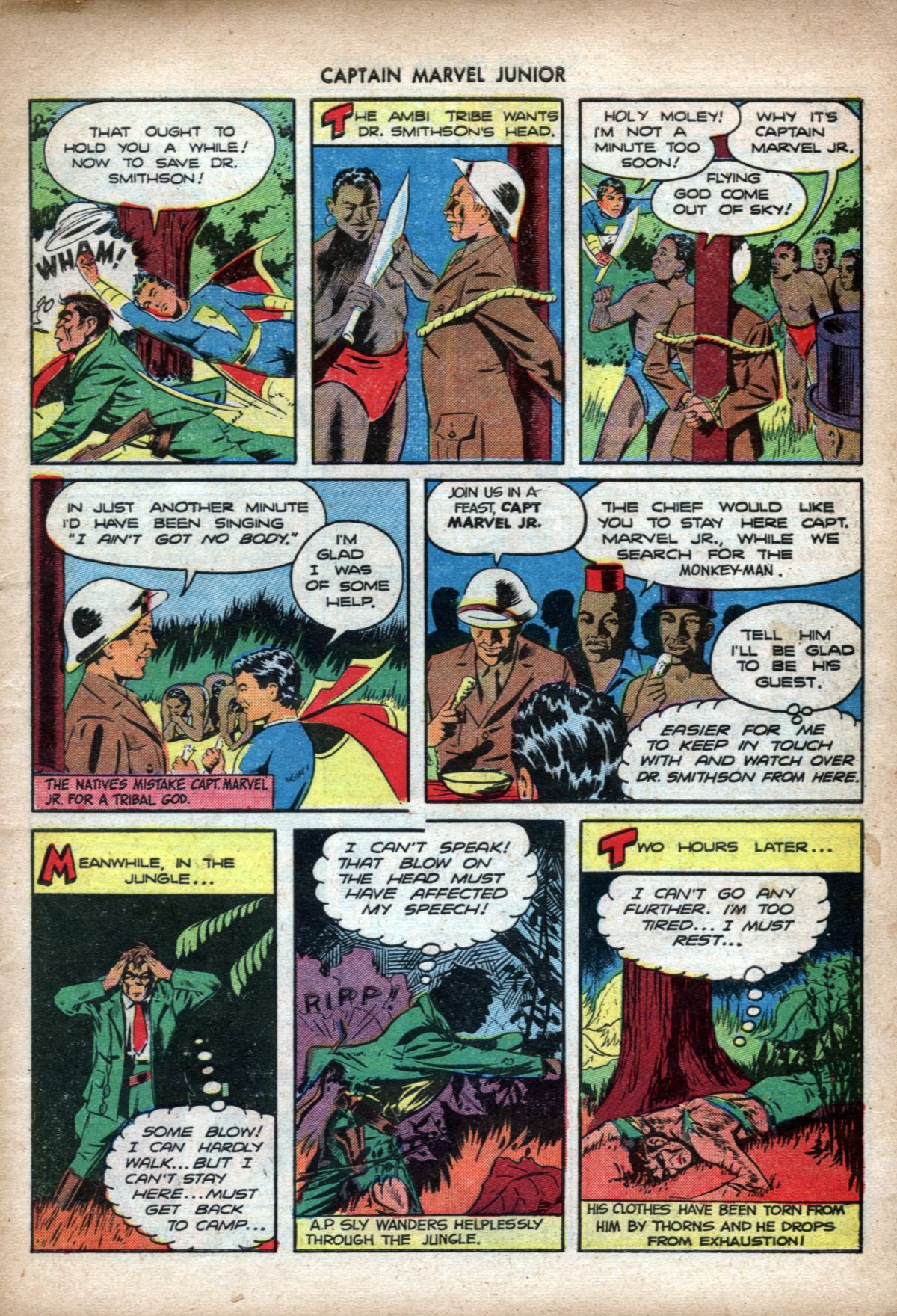 Read online Captain Marvel, Jr. comic -  Issue #27 - 7