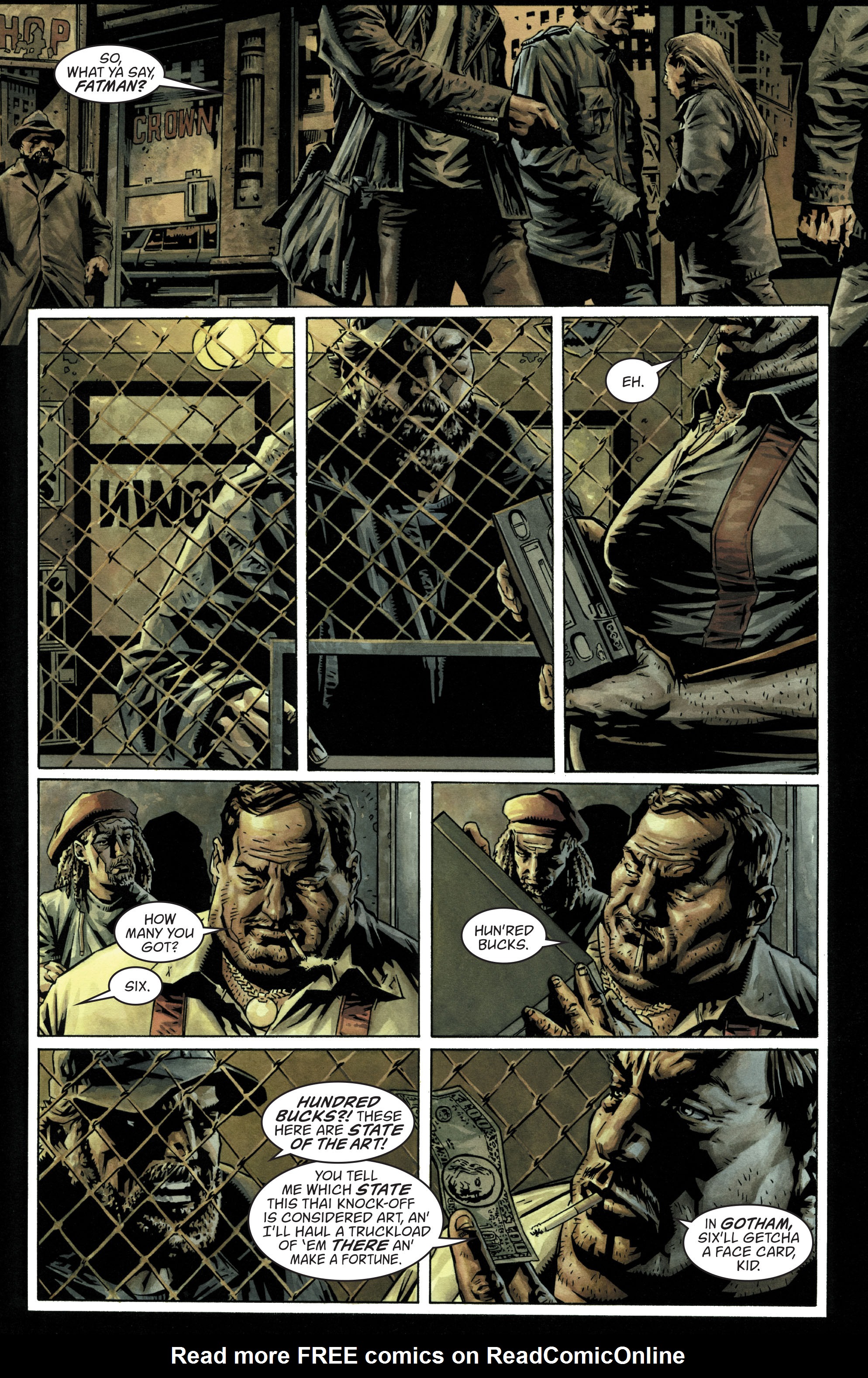 Read online Batman/Deathblow: After The Fire comic -  Issue #1 - 23