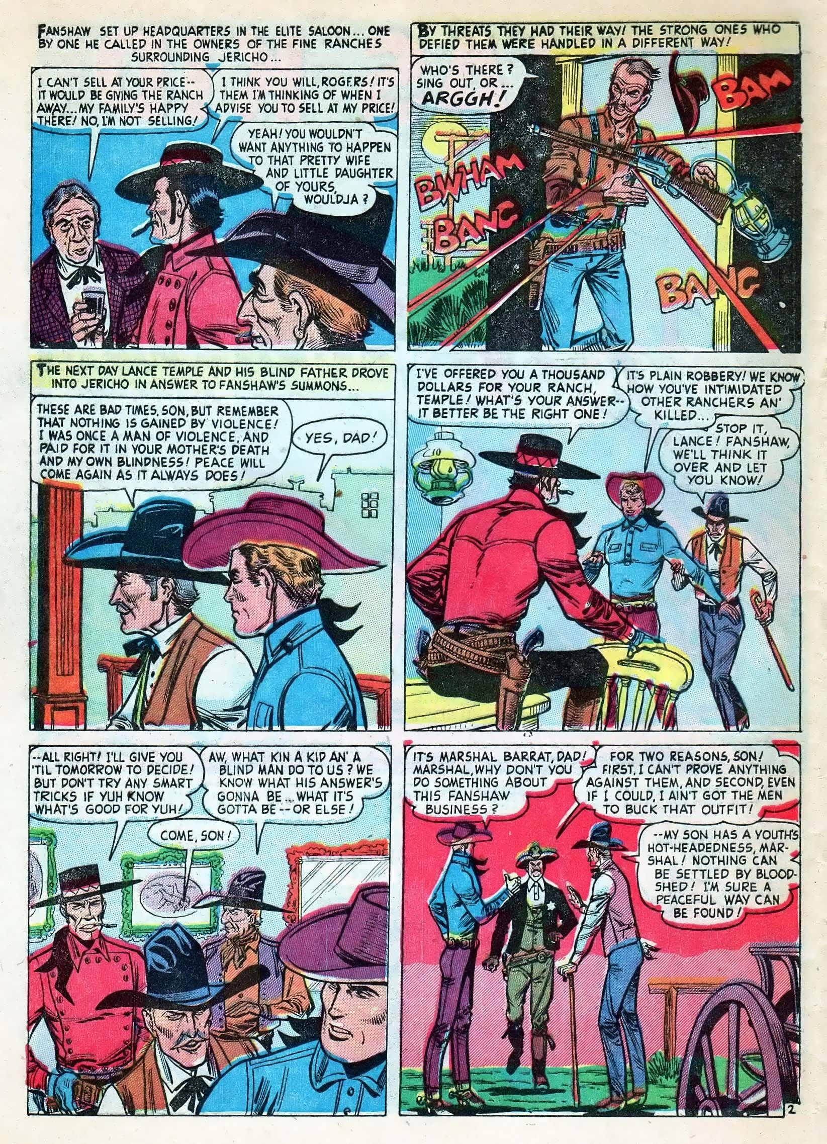 Read online Two Gun Western (1950) comic -  Issue #9 - 27