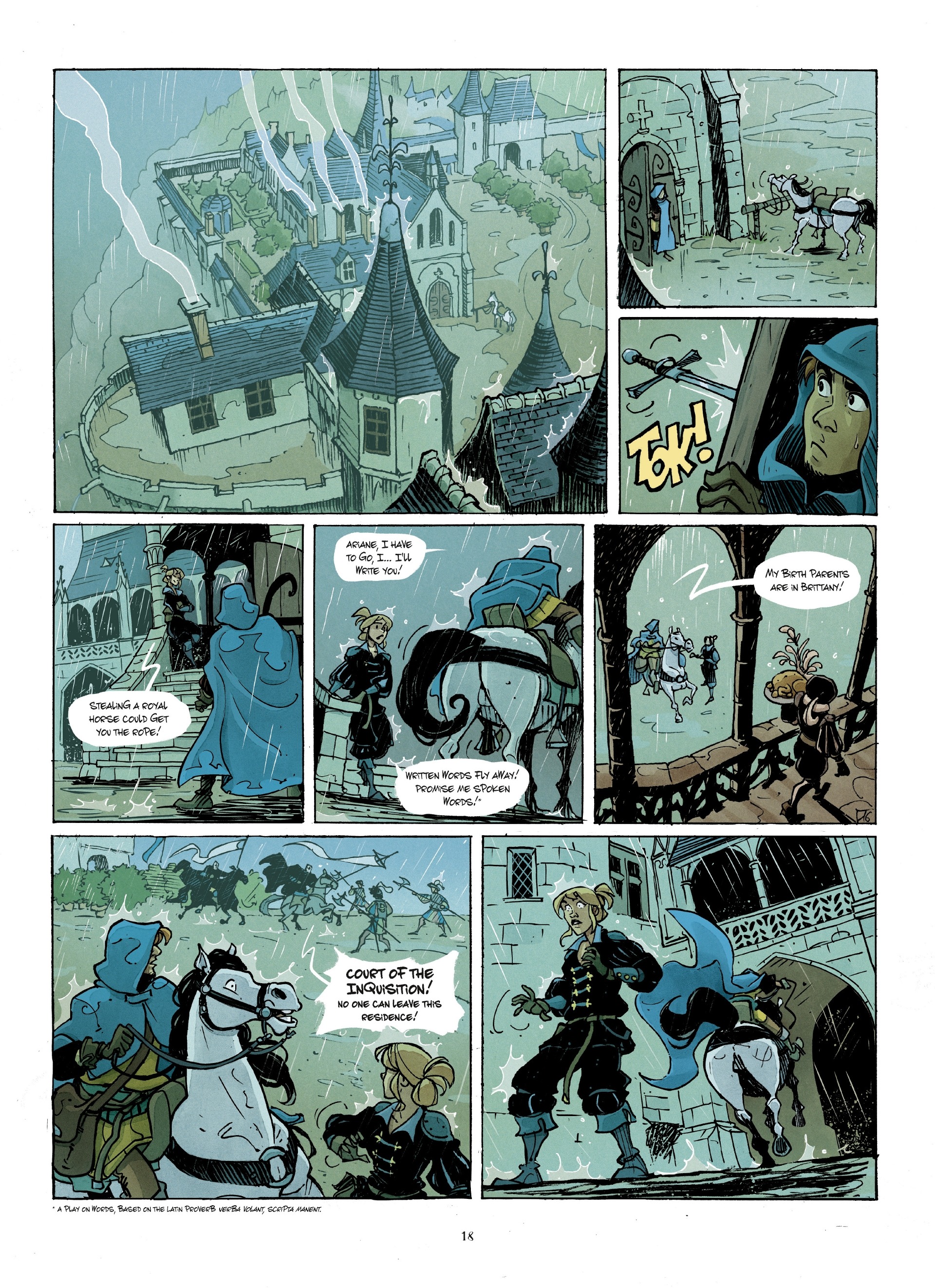 Read online Cinq Avril: The Heir of da Vinci comic -  Issue # Full - 20