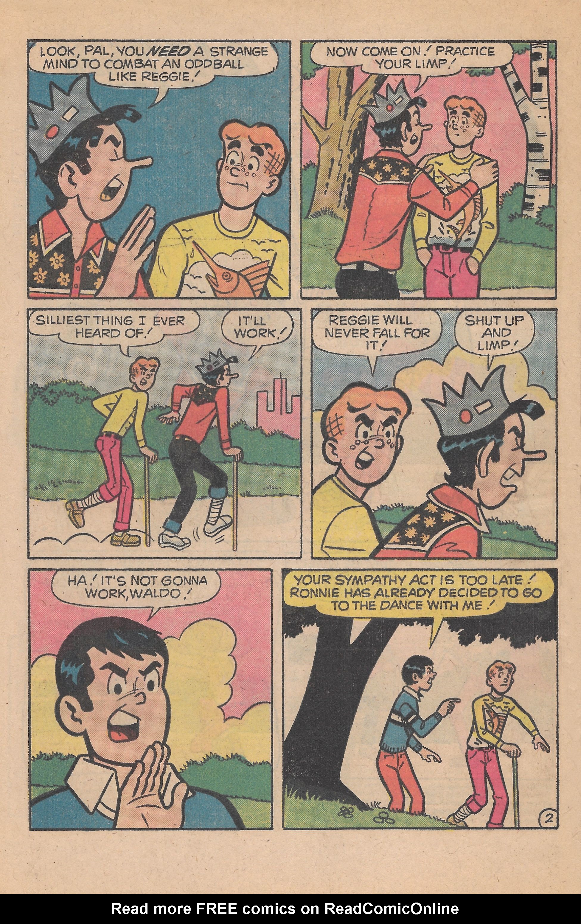 Read online Reggie and Me (1966) comic -  Issue #88 - 4