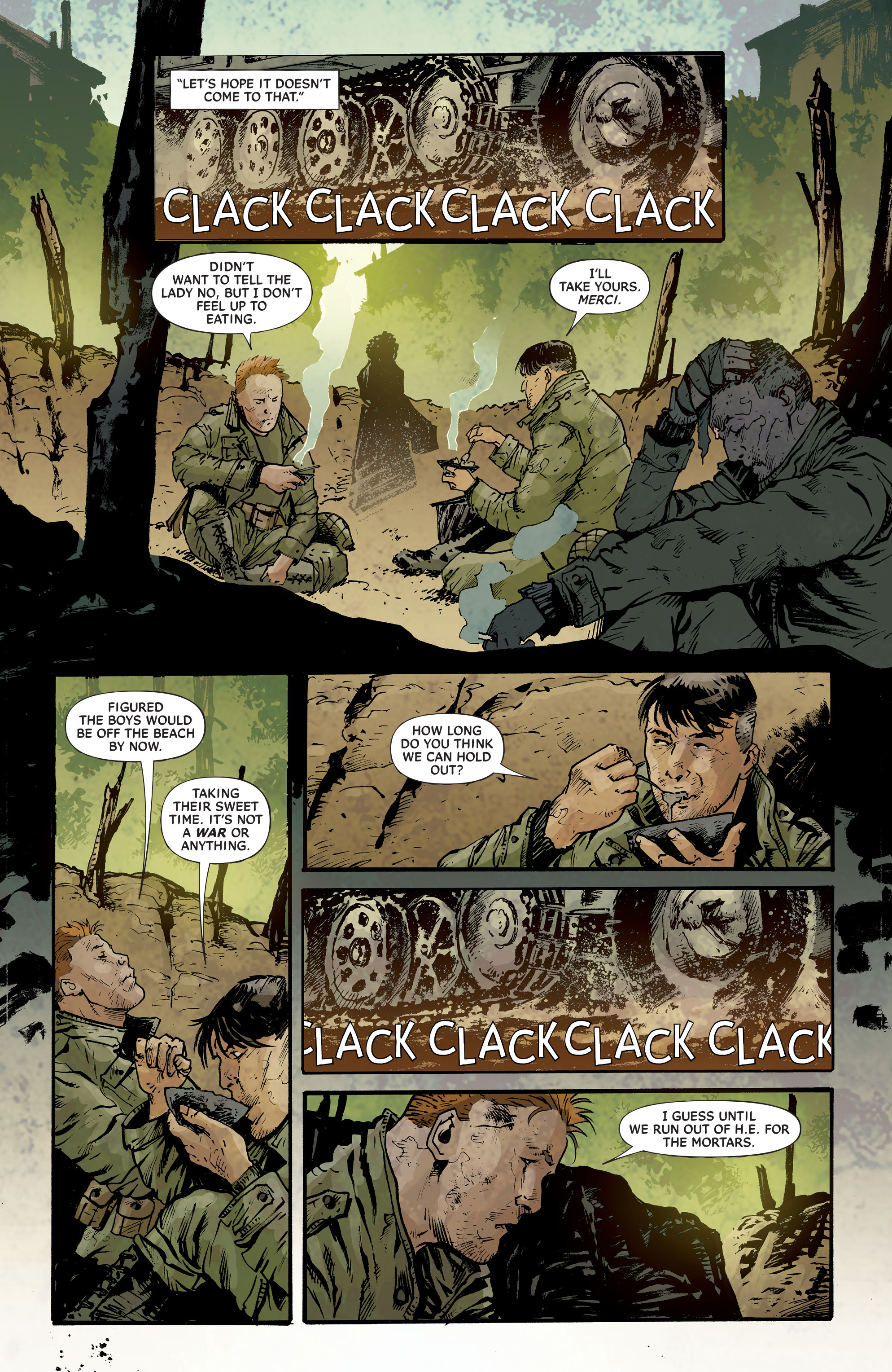Read online Six Days: The Incredible Story of D-Day's Lost Chapter comic -  Issue # TPB - 95