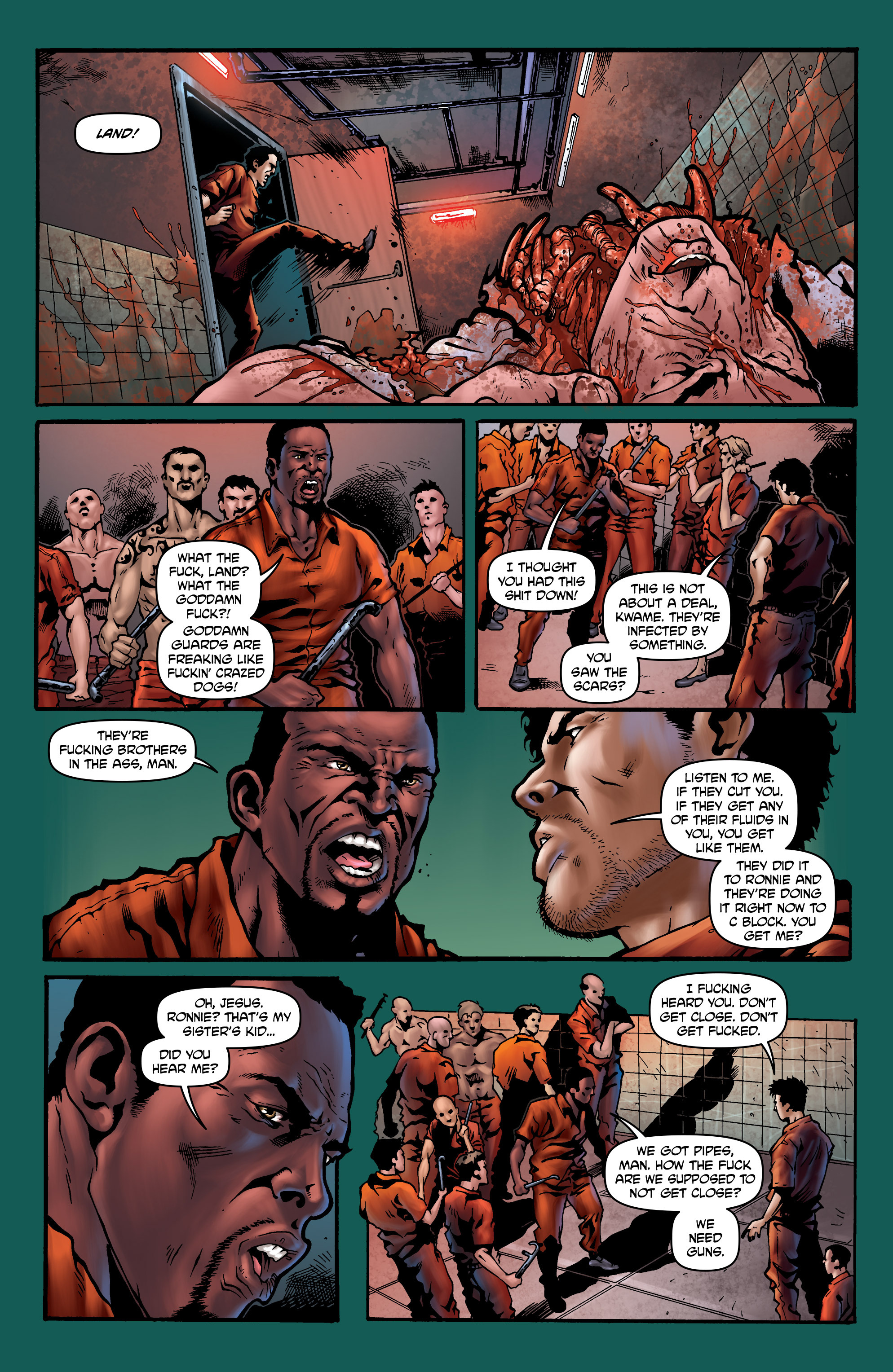 Read online Crossed: Badlands comic -  Issue #67 - 15