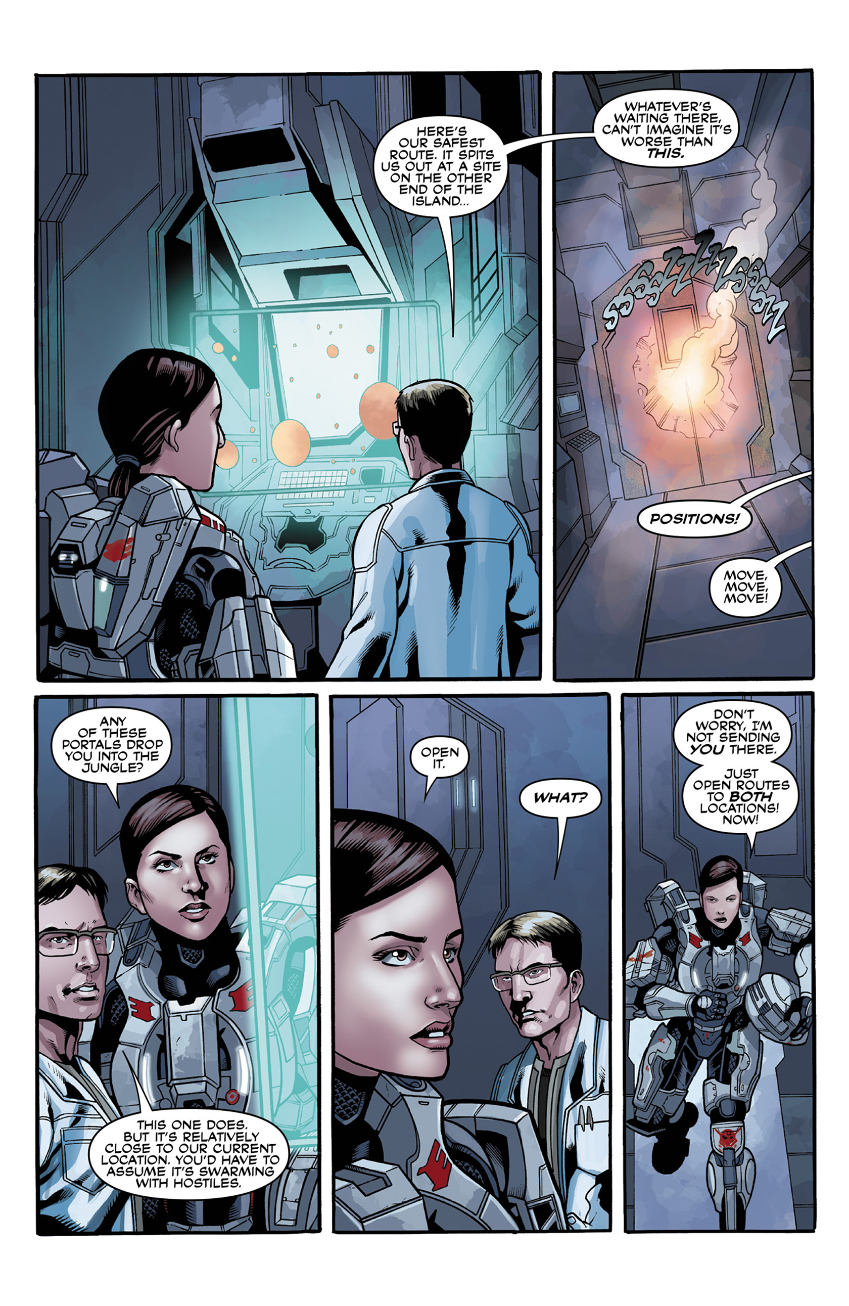 Read online Halo: Escalation comic -  Issue #15 - 17